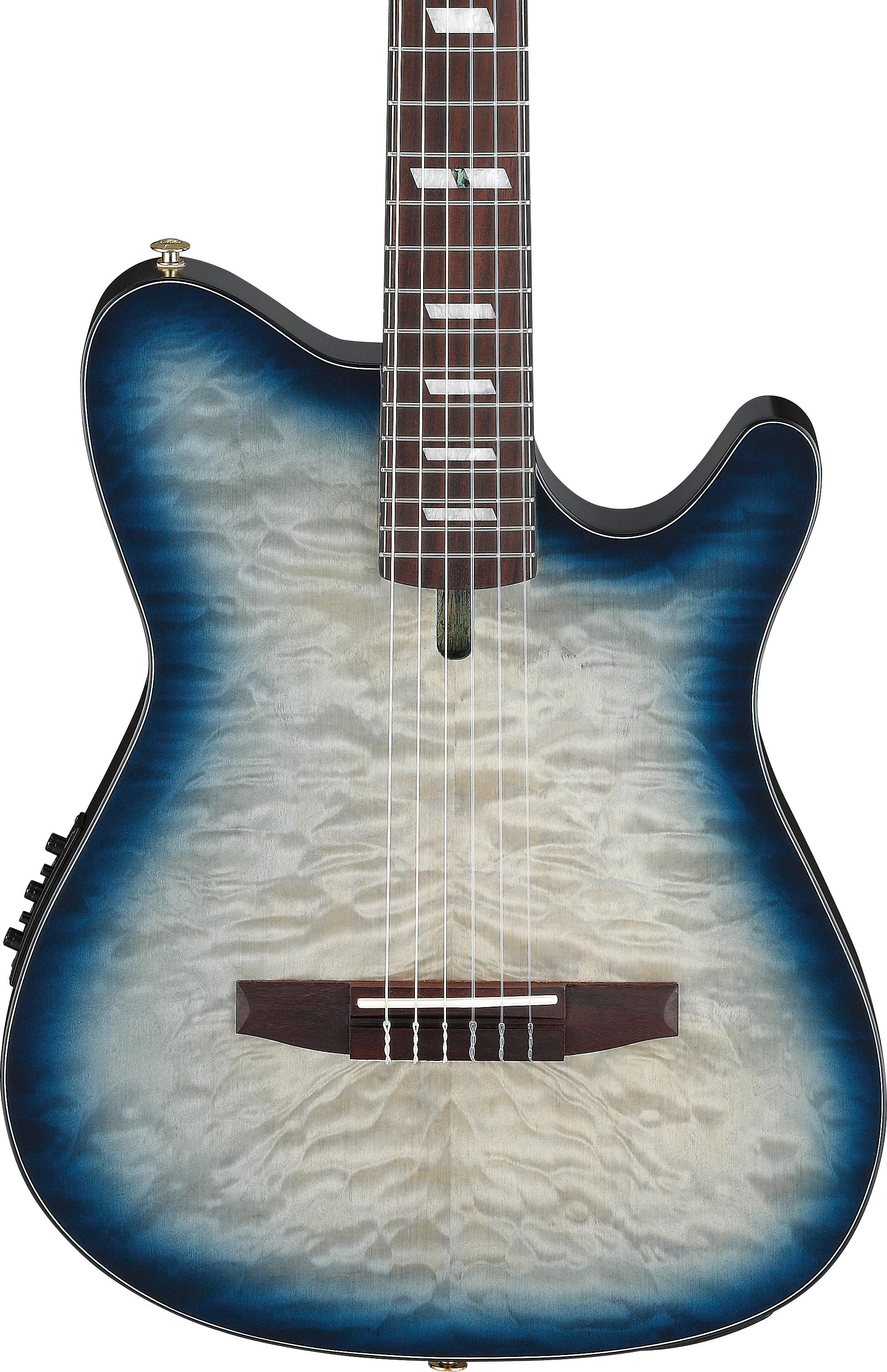 Ibanez FRH20QMN-CTL FRH Series Electro-Acoustic in Cosmic Blue Starburst - FRH20QMN_CTL_5B_01_F.jpg