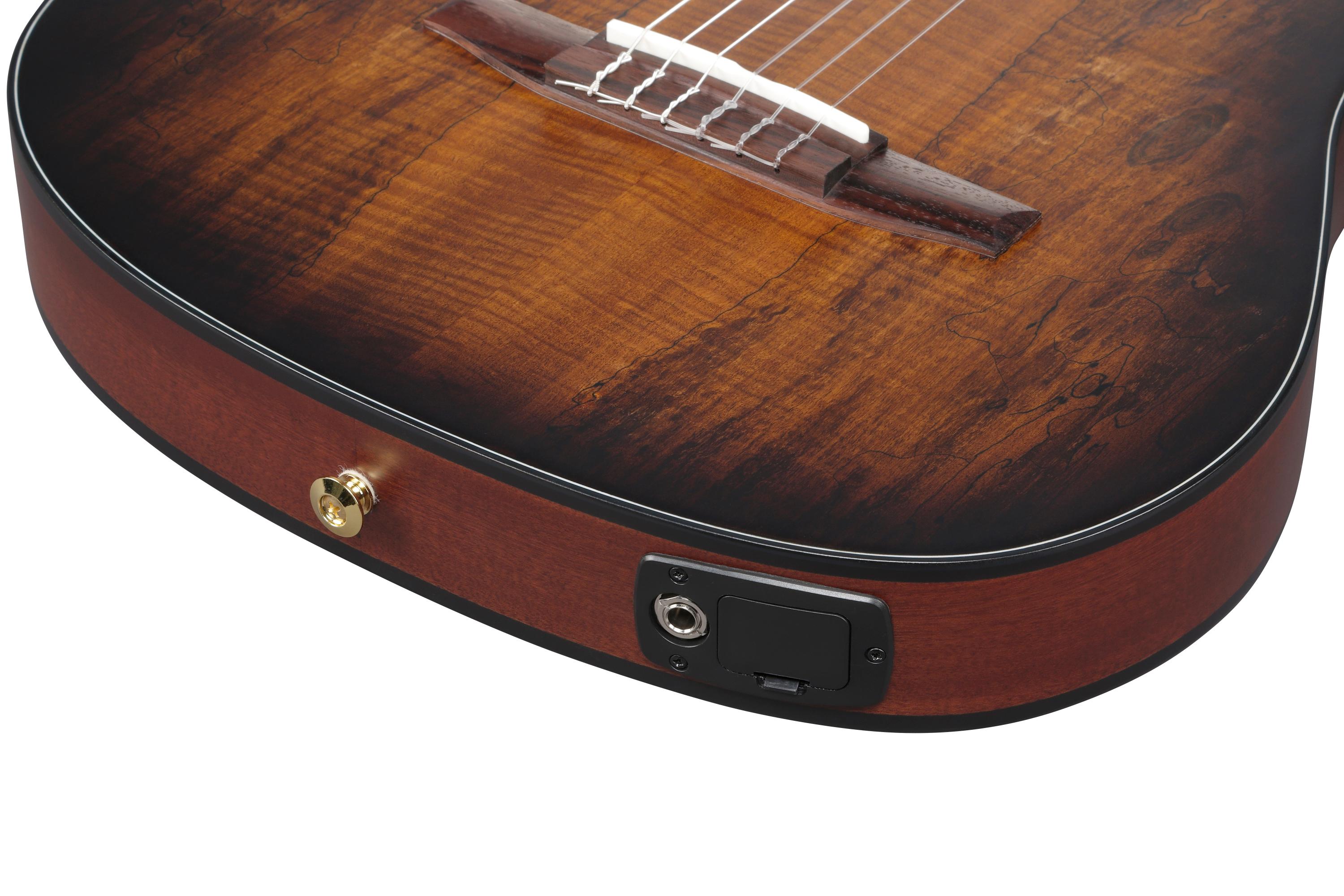 Ibanez FRH20SMN-TCL FRH Series Nylon Electro Acoustic in Tobacco