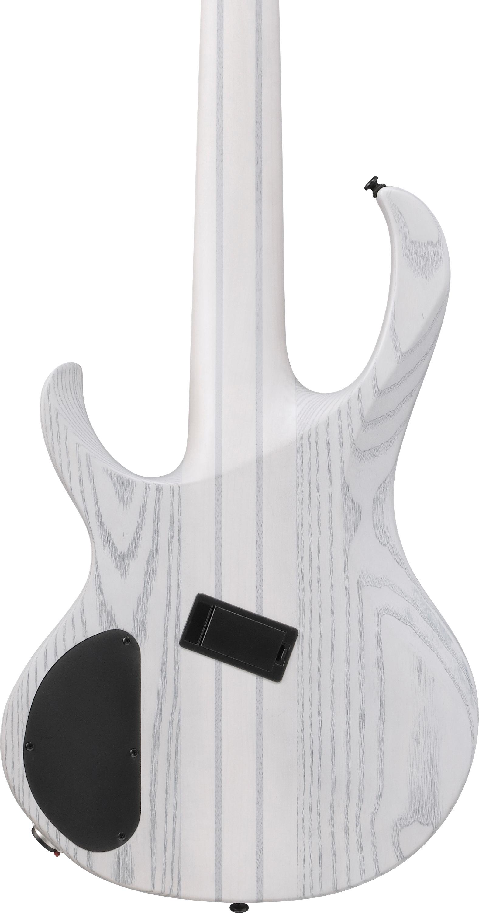 Ibanez BTB865MS-TWF BTB Series 5-String Bass Guitar in White Flat, Multiscale Fretboard - BTB865MS_TWF_1P_01_G.jpg