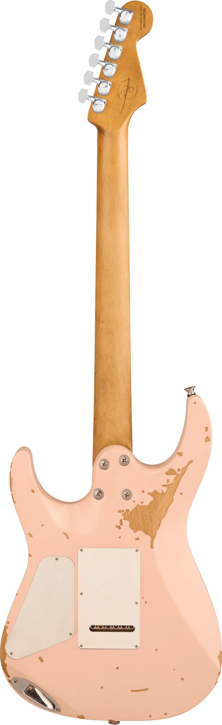 Charvel Pro-Mod Signature Rick Graham Electric Guitar in Worn Shell Pink - 2969113319_cha_ins_bck_1_rl.jpg