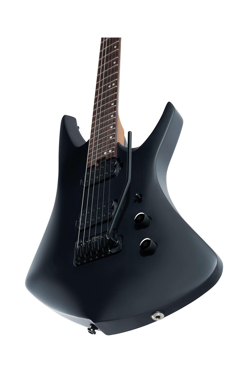 Sterling by Music Man Kaizen Electric Guitar in Stealth Black - ST-KAIZEN-SBK-R2-RIGHT-LOWER-BOUT_compressed.jpg