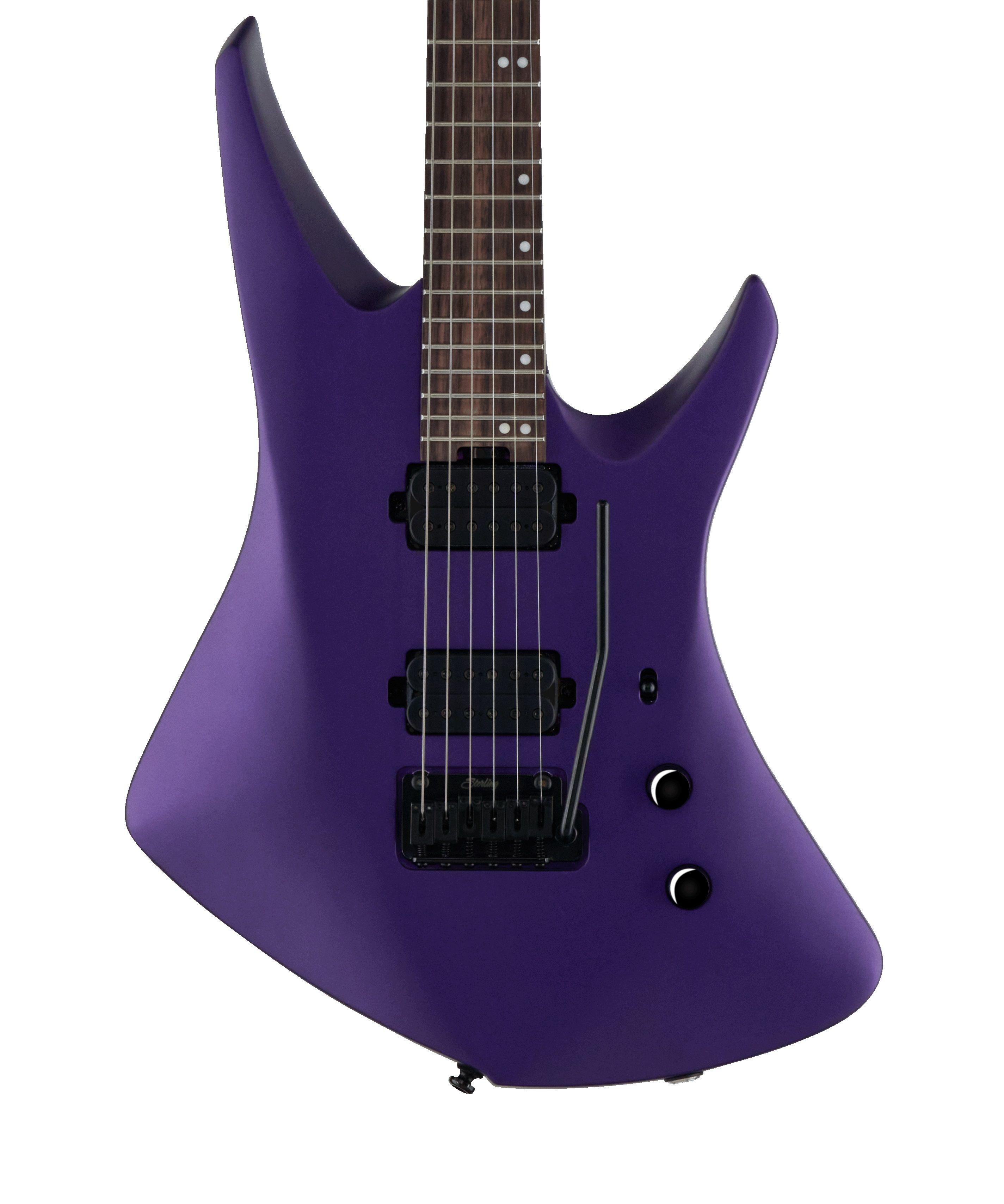 Sterling by Music Man Kaizen Electric Guitar in Firemist Purple Satin - ST-KAIZEN-FMPS-R2-FRONT-FULL-hero_compressed.jpg