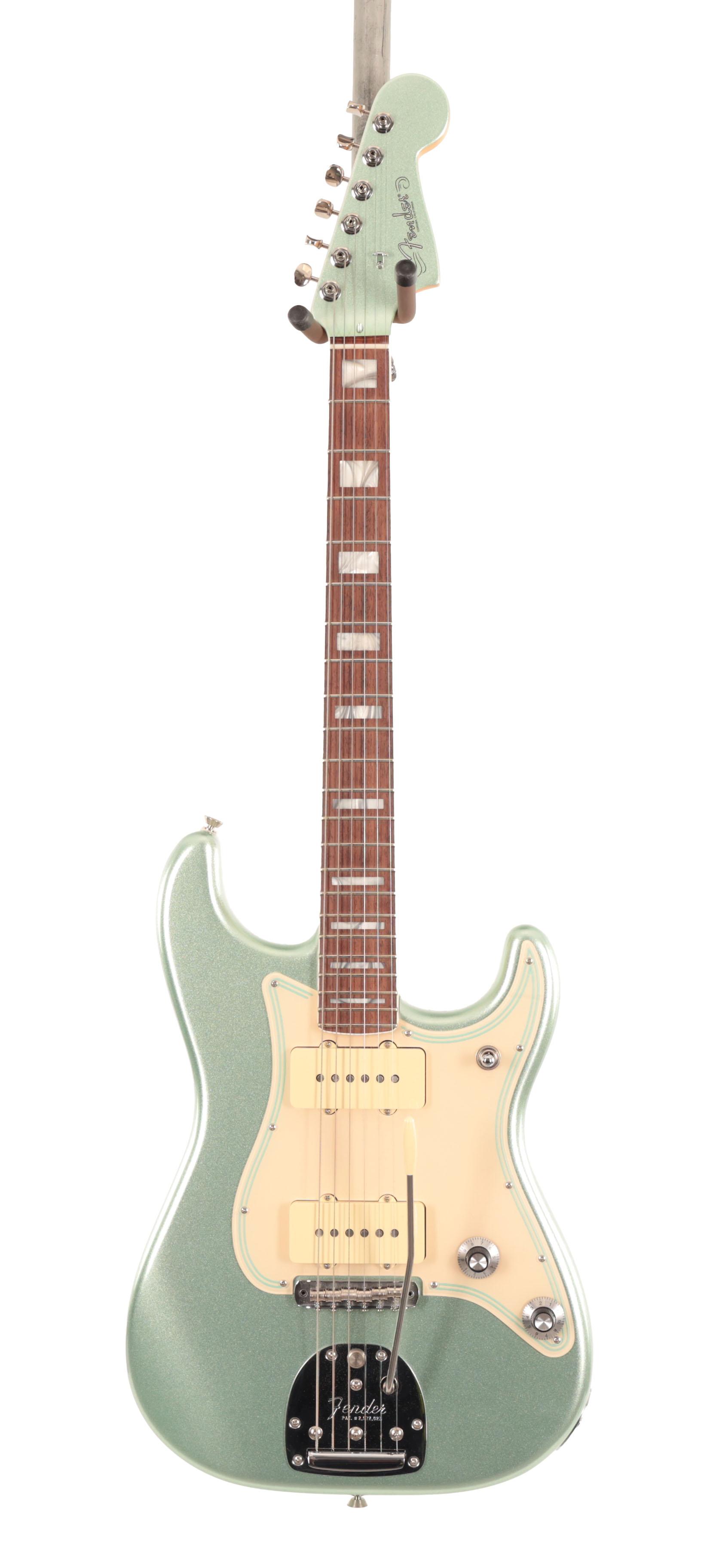 Second Hand Fender Parallel Universe Jazz Strat Surf Green 000 - SH-114-2000 (3).jpg