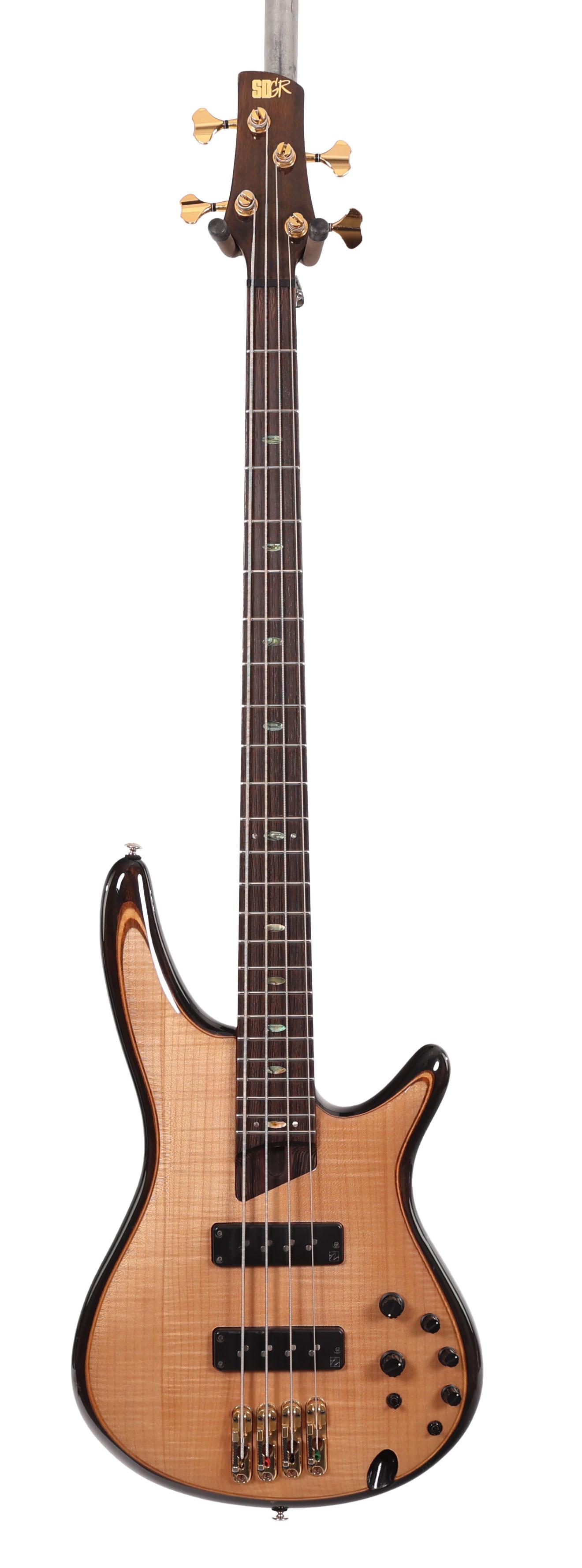 Second Hand Ibanez SDGR SR1400 Active Bass Guitar in Natural. 840 - SH-130-0840 (4).jpg