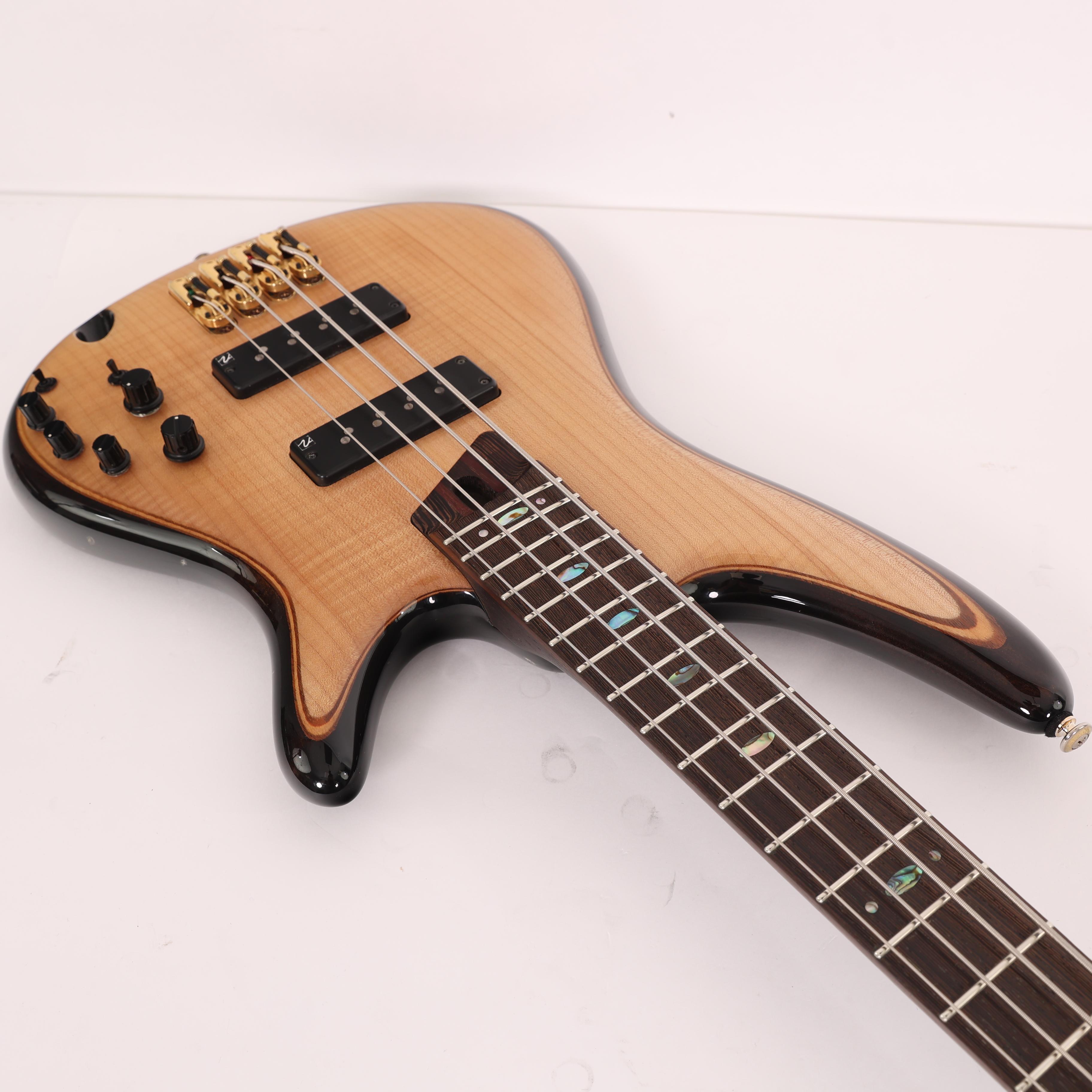 Second Hand Ibanez SDGR SR1400 Active Bass Guitar in Natural. 840 - SH-130-0840 (14).jpg