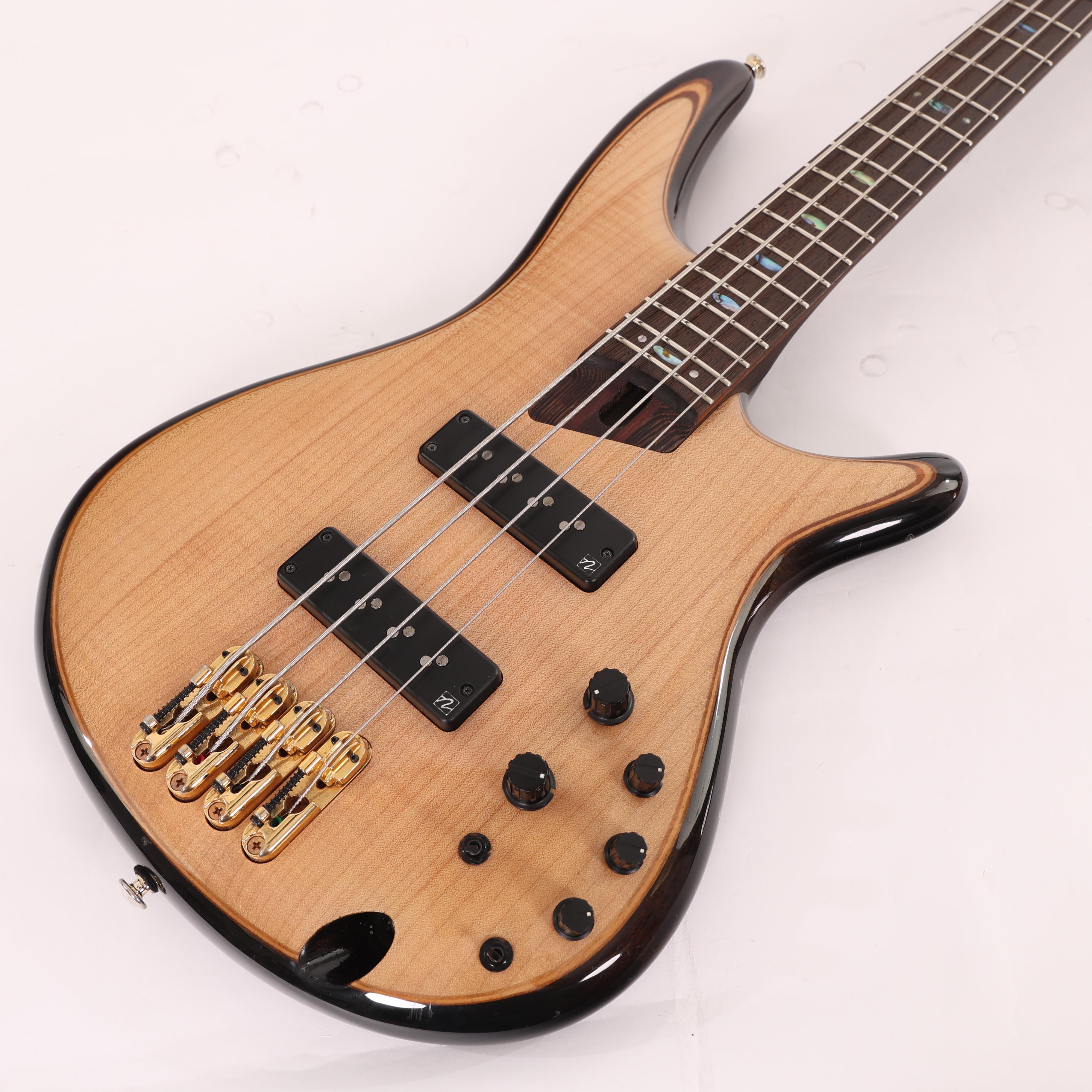 Second Hand Ibanez SDGR SR1400 Active Bass Guitar in Natural. 840 - SH-130-0840 (11).jpg