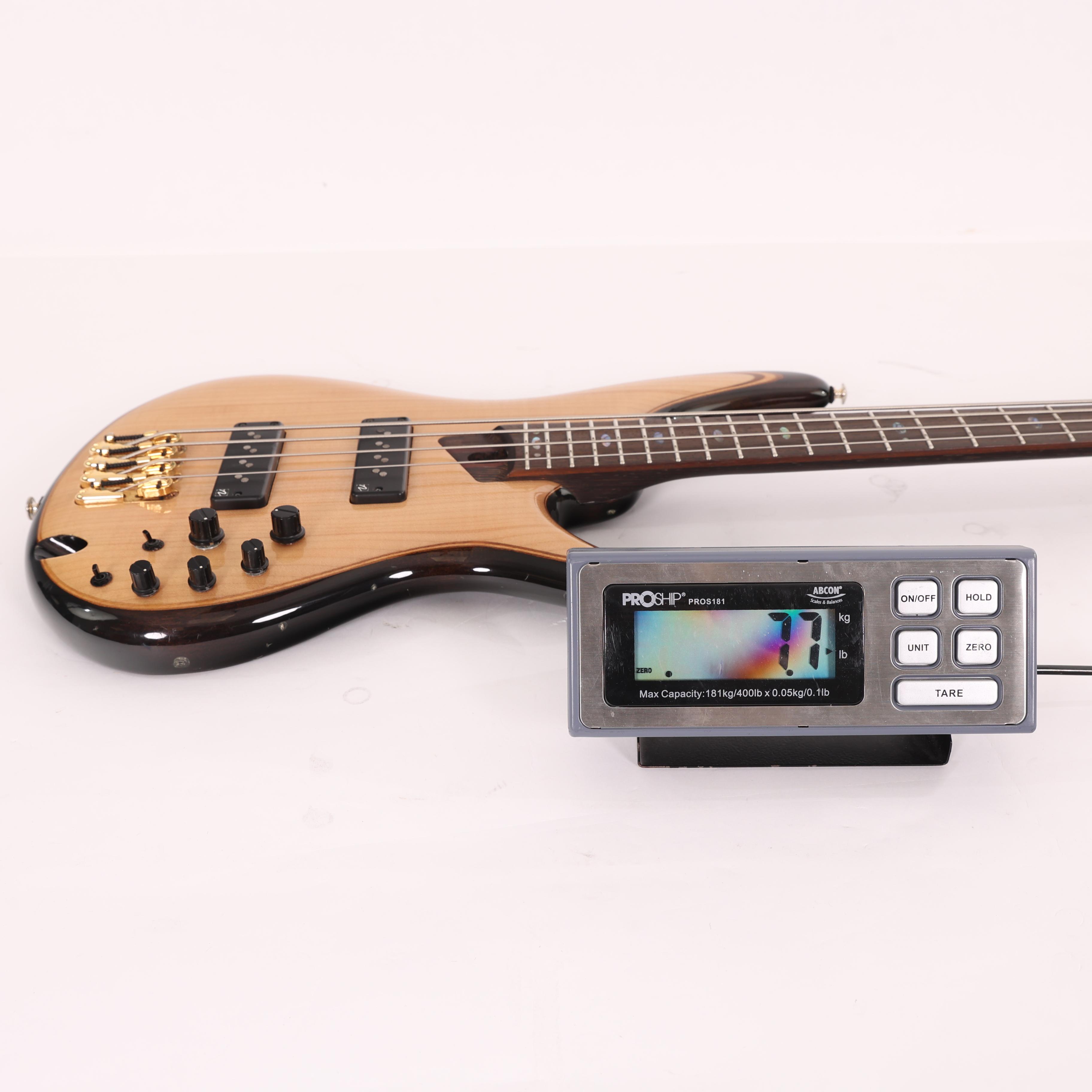 Second Hand Ibanez SDGR SR1400 Active Bass Guitar in Natural. 840 - SH-130-0840 (9).jpg