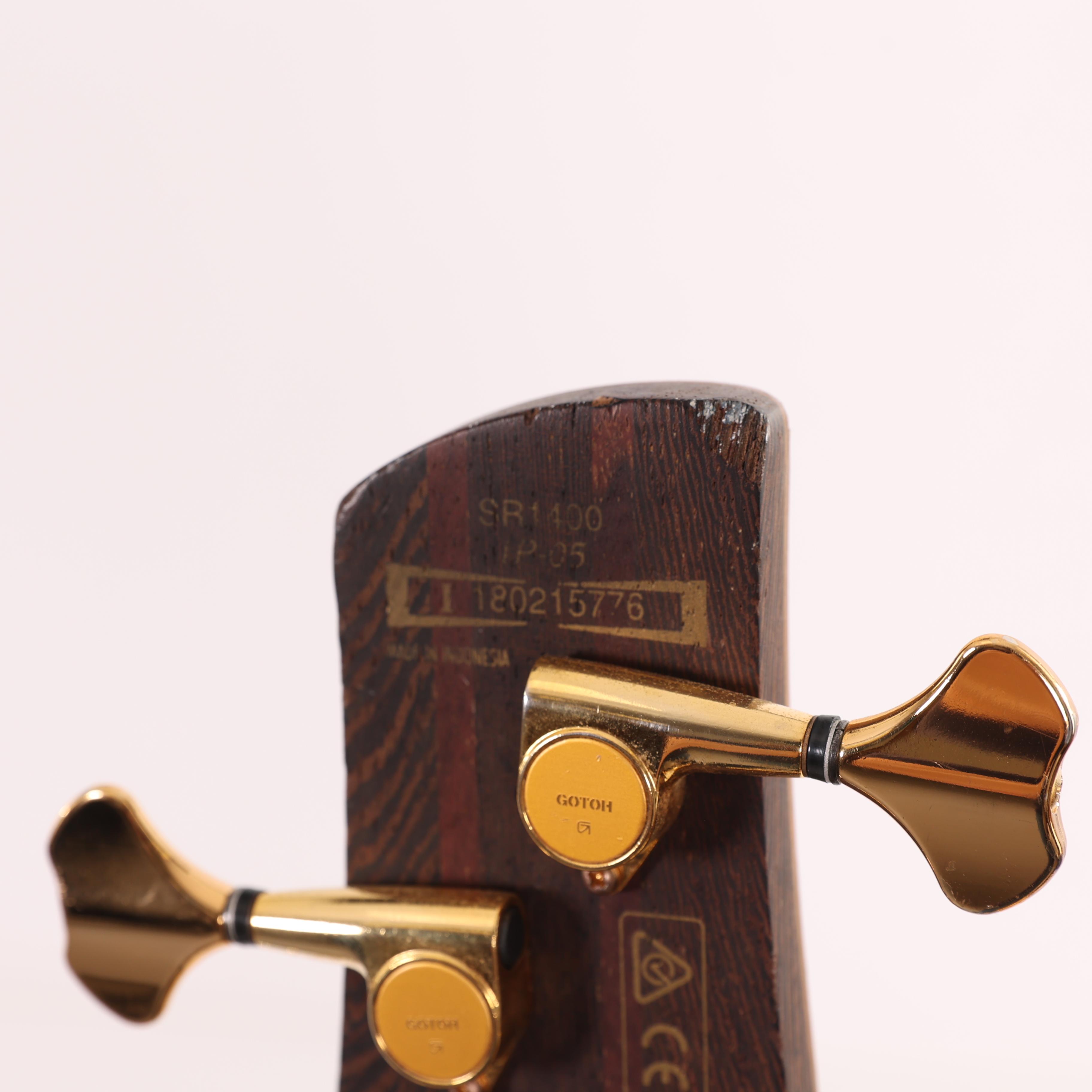 Second Hand Ibanez SDGR SR1400 Active Bass Guitar in Natural. 840 - SH-130-0840 (8).jpg