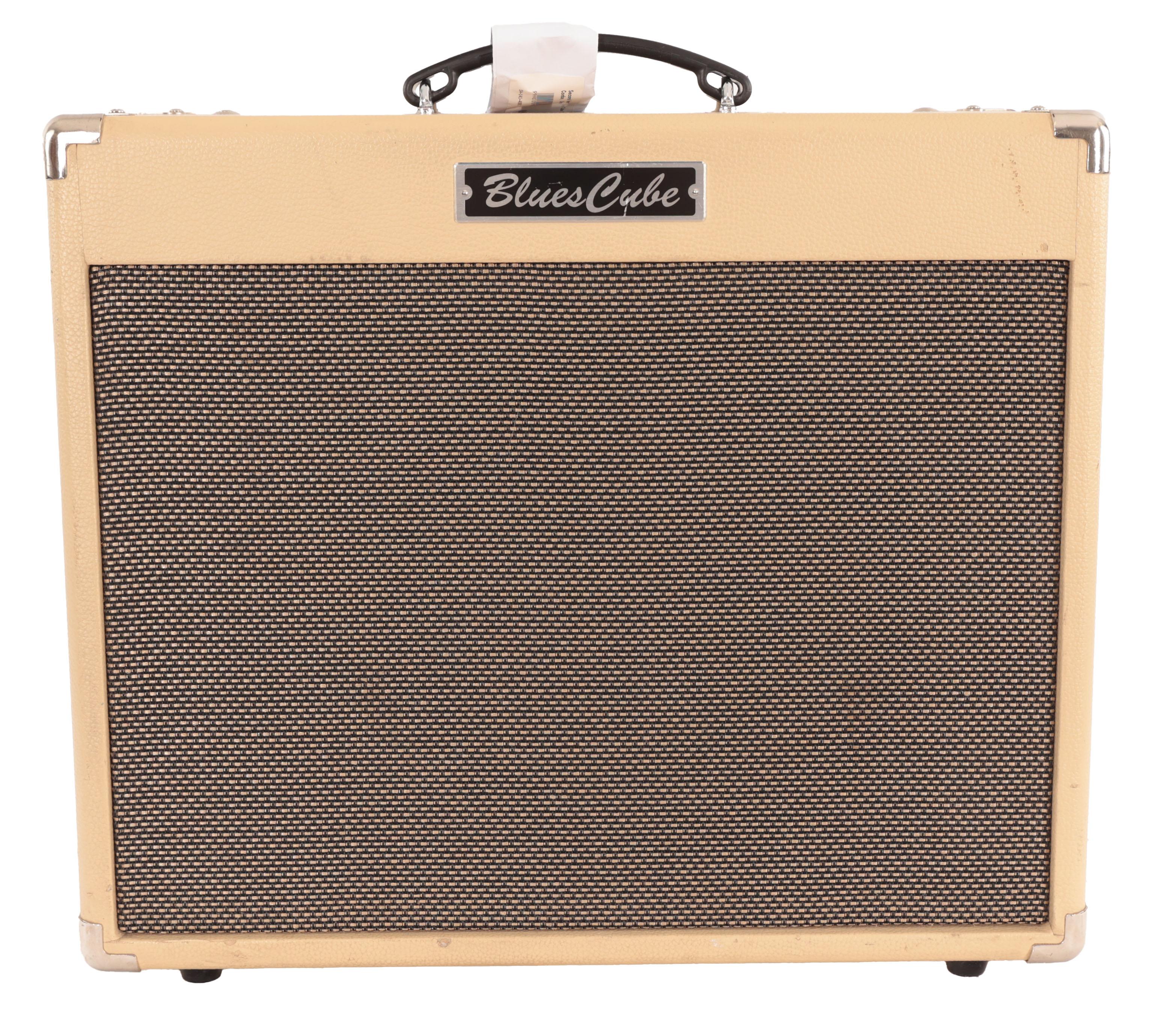 Second Hand Roland Blues Cube Stage 60w Combo, Cream 991 - SH-141-4991 (2).jpg