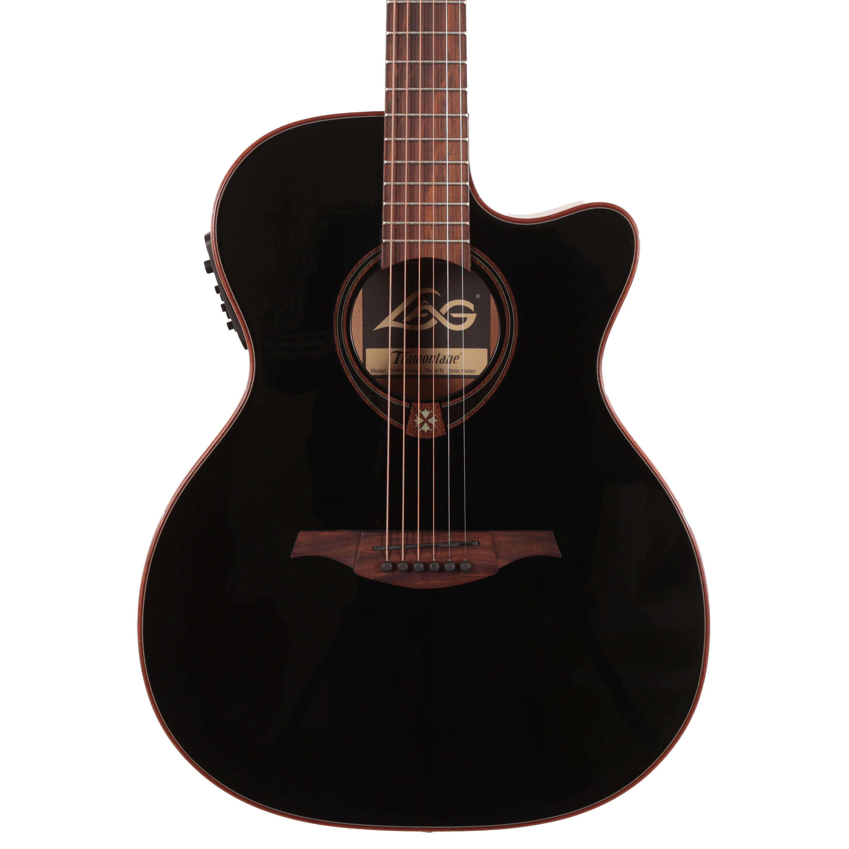 Second Hand LAGG T118ASCE-BLK Electro-Acoustic in Black 014 - SH-114-2014 (2).jpg