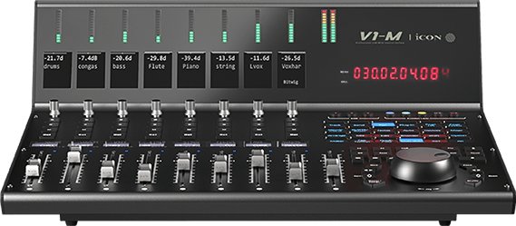 ICON V1-M USB MIDI DAW Controller - V1-M-V1-M_Desk_Controller_Front.jpg