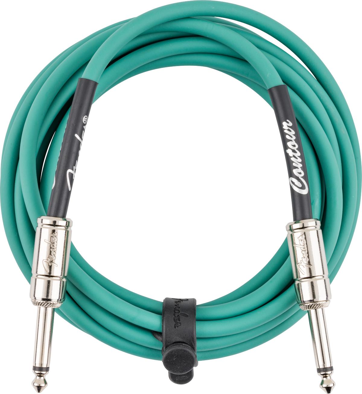 Fender Contour 10' Cable in Lake Sherwood Green - 0990571146_fen_acc_frt_2_nr.jpg