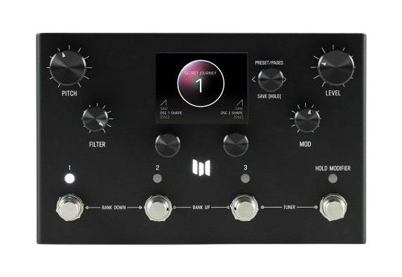 meris ENZO マルチボイス・シンセサイザー Meris Enzo Multi-Voice Instrument Synthesizer Pedal | Sweetwater