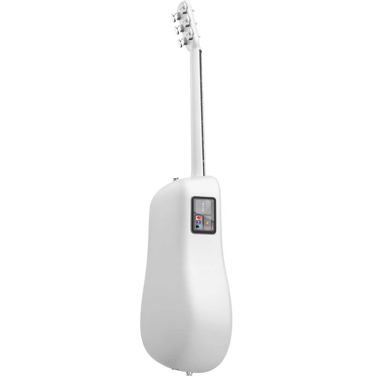 Lava Music ME 4 Carbon 36" Electro Acoustic Smart Guitar in White with Airflow Bag - 231107415331008f5.jpg