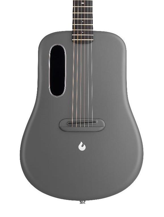 Lava Music ME 4 Carbon 38" Electro Acoustic Smart Guitar in Space Grey with Space Bag - 36'' Space Grey_compressed-hero.jpg