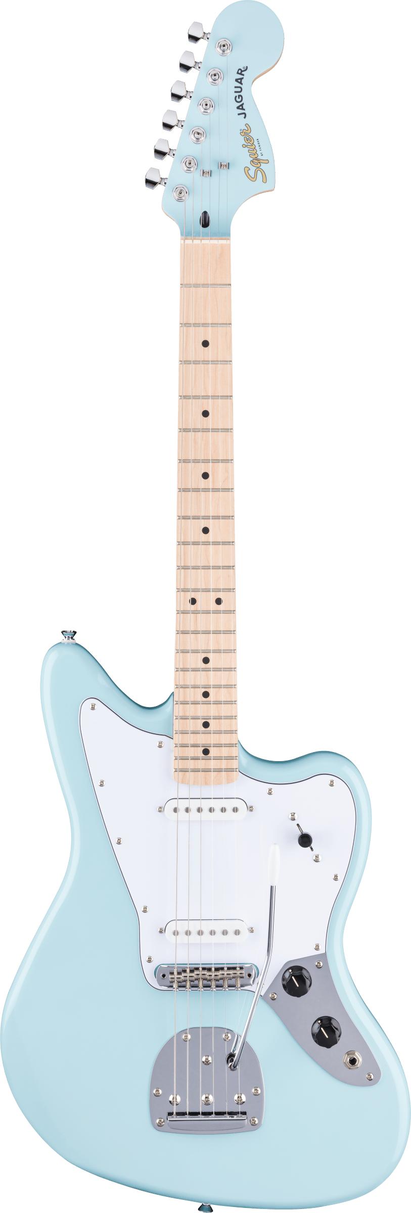 JAGUAR SQUIER ブルー　ジャガー Squier FSR Affinity Jaguar in Daphne Blue - Andertons Music Co