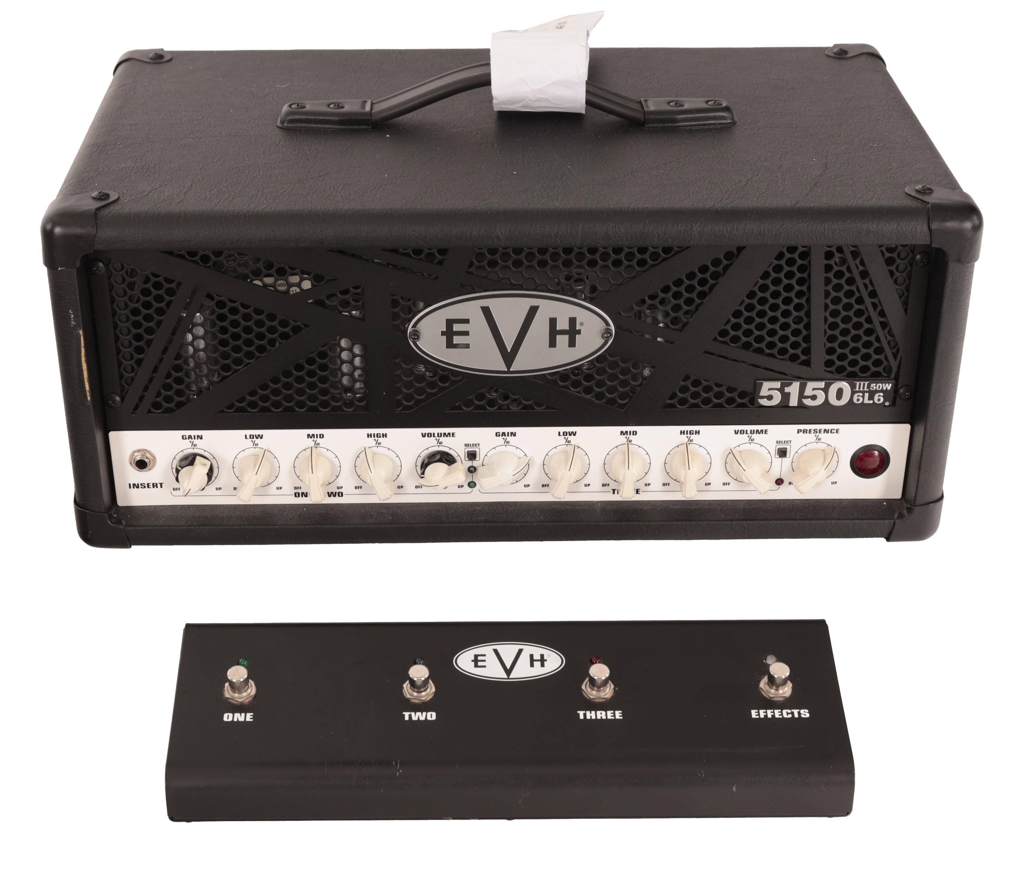 Second Hand EVH 5150 5Ow 6L6 Valve Amp Head 215 - SH-241-5215 (2).jpg