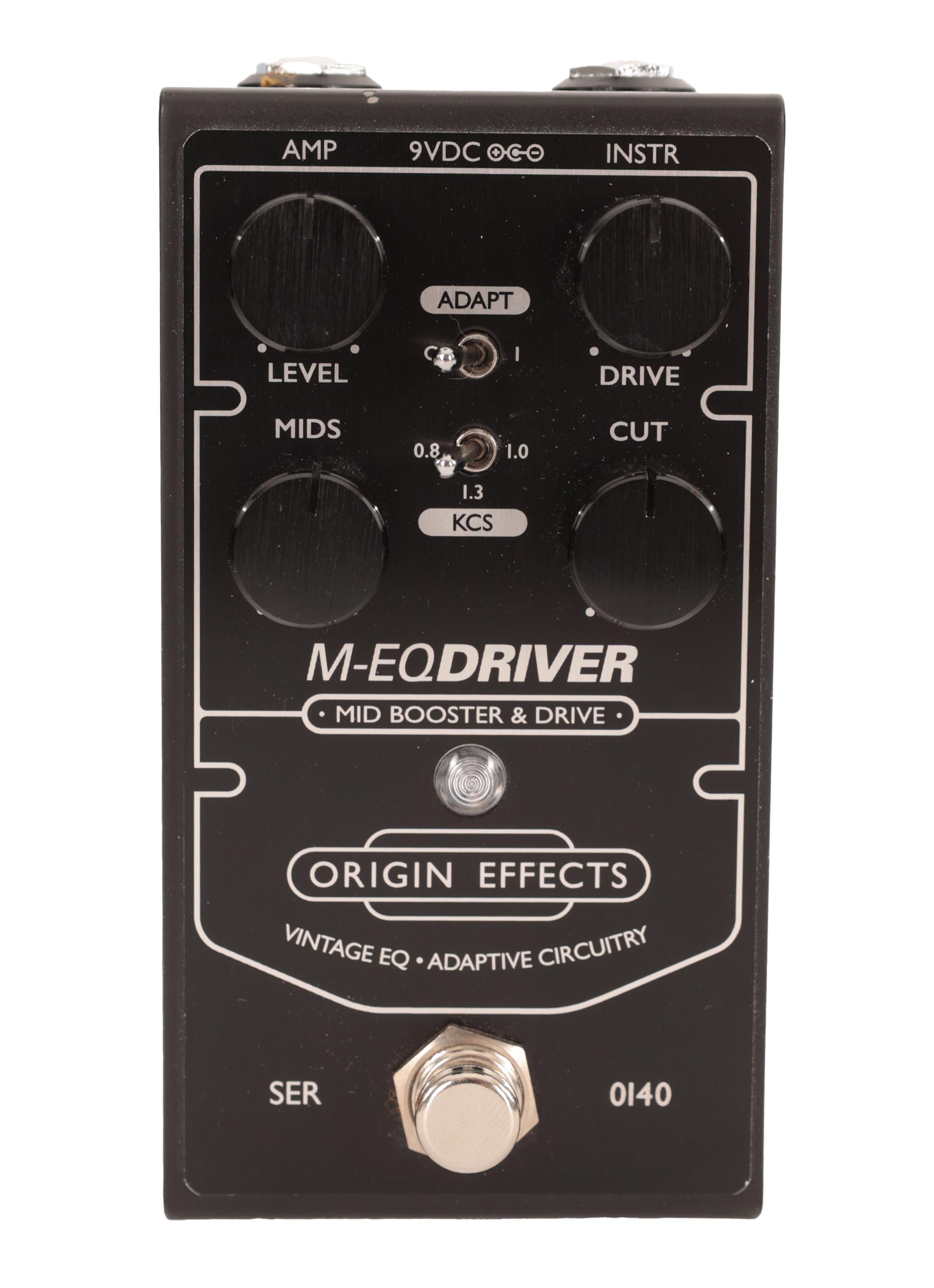 Second Hand Origin Effects M-EQ Driver Mid Boost and Overdrive Pedal 869 - SH-227-0869 (2).jpg