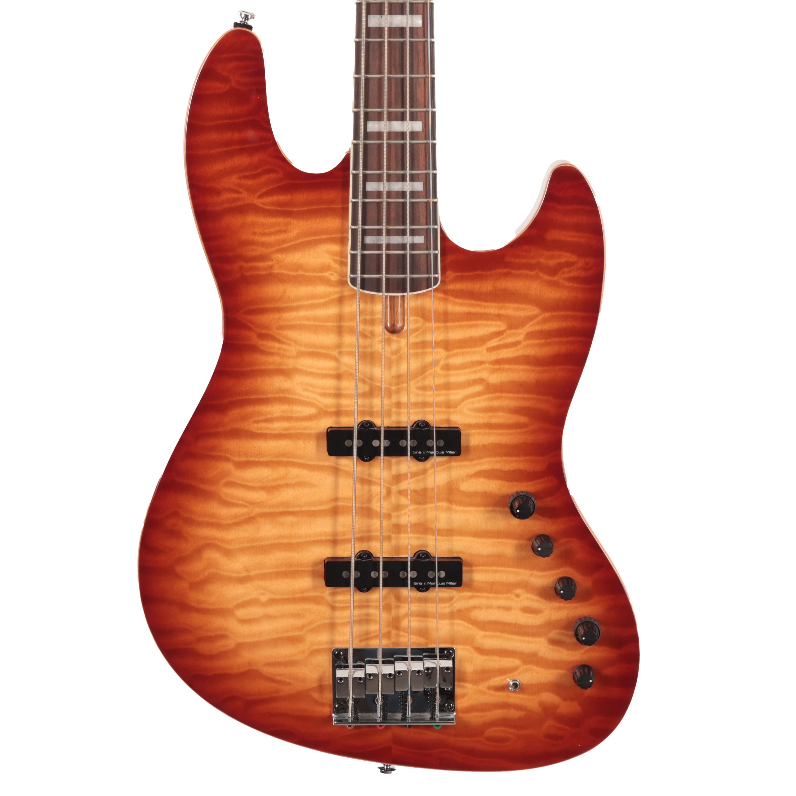 Second Hand Sire Marcus Miller V9 Alder Bass Guitar in Brown Sunburst 055 - SH-141-5055 (2).jpg