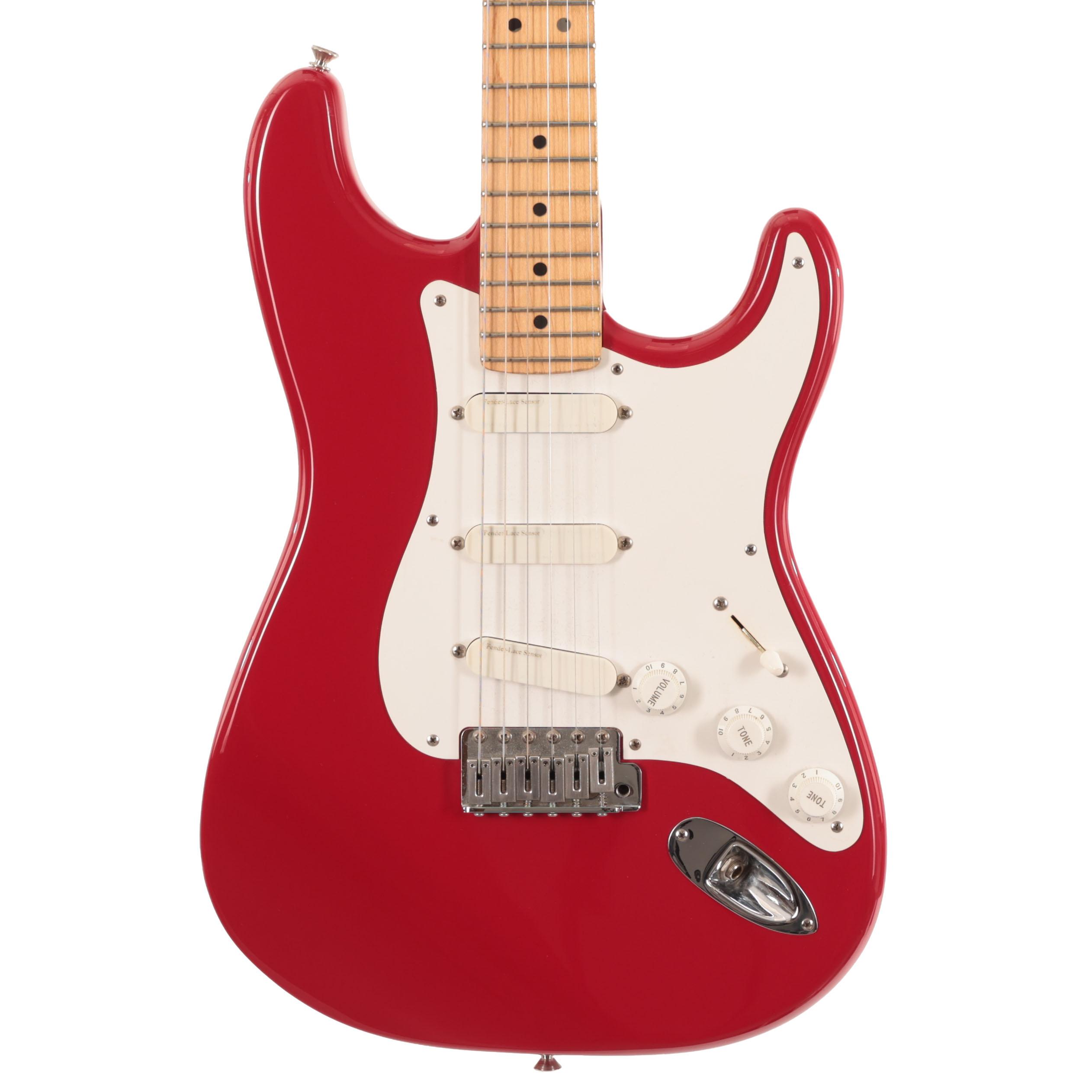Second Hand 1994 Fender Eric Clapton Artist Series Stratocaster in Torino Red 022 - SH-141-5022 (1).jpg