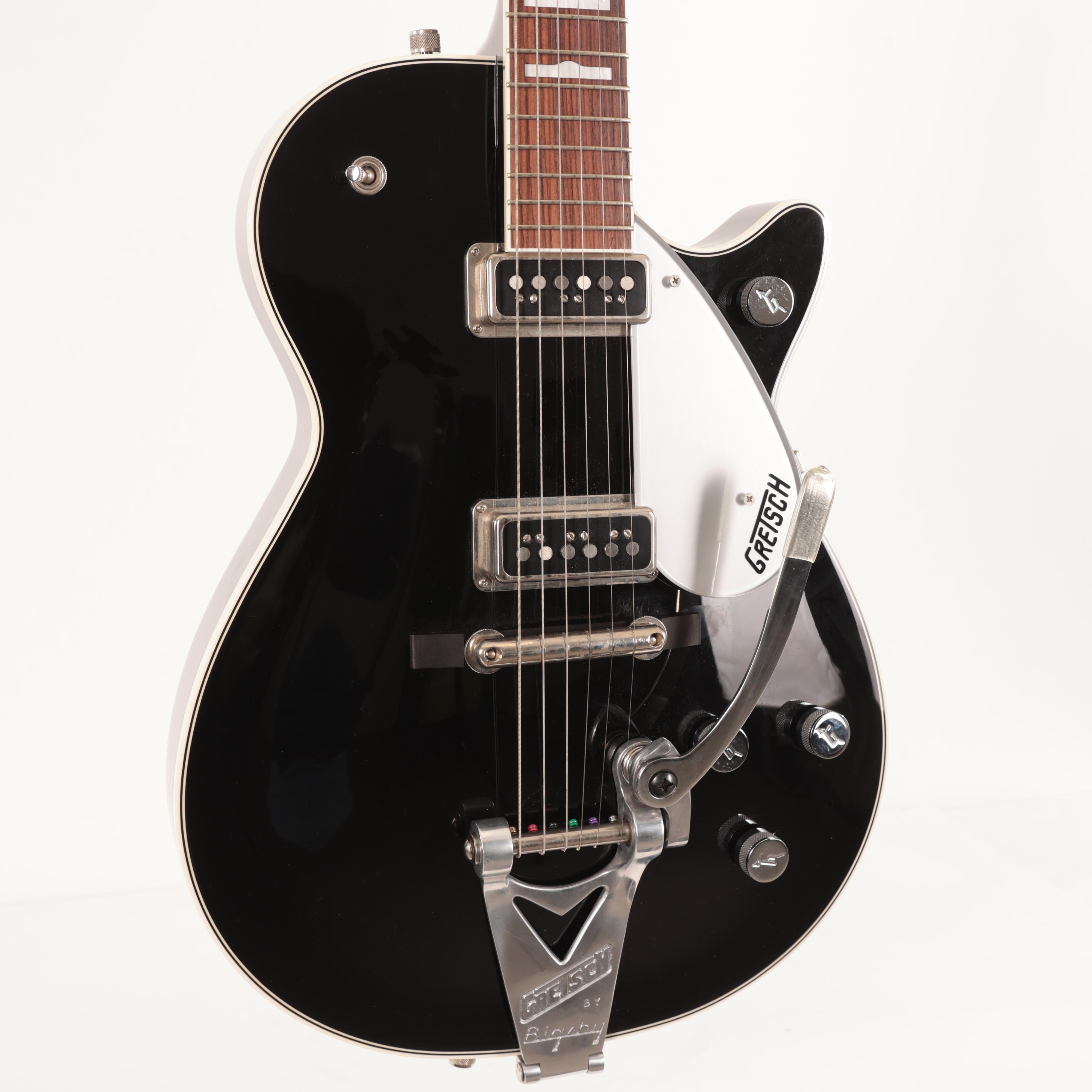 Second Hand Gretsch Made in Japan G6128-T George Harrison Duo Jet in Black 982 - SH-141-4982 (6).jpg