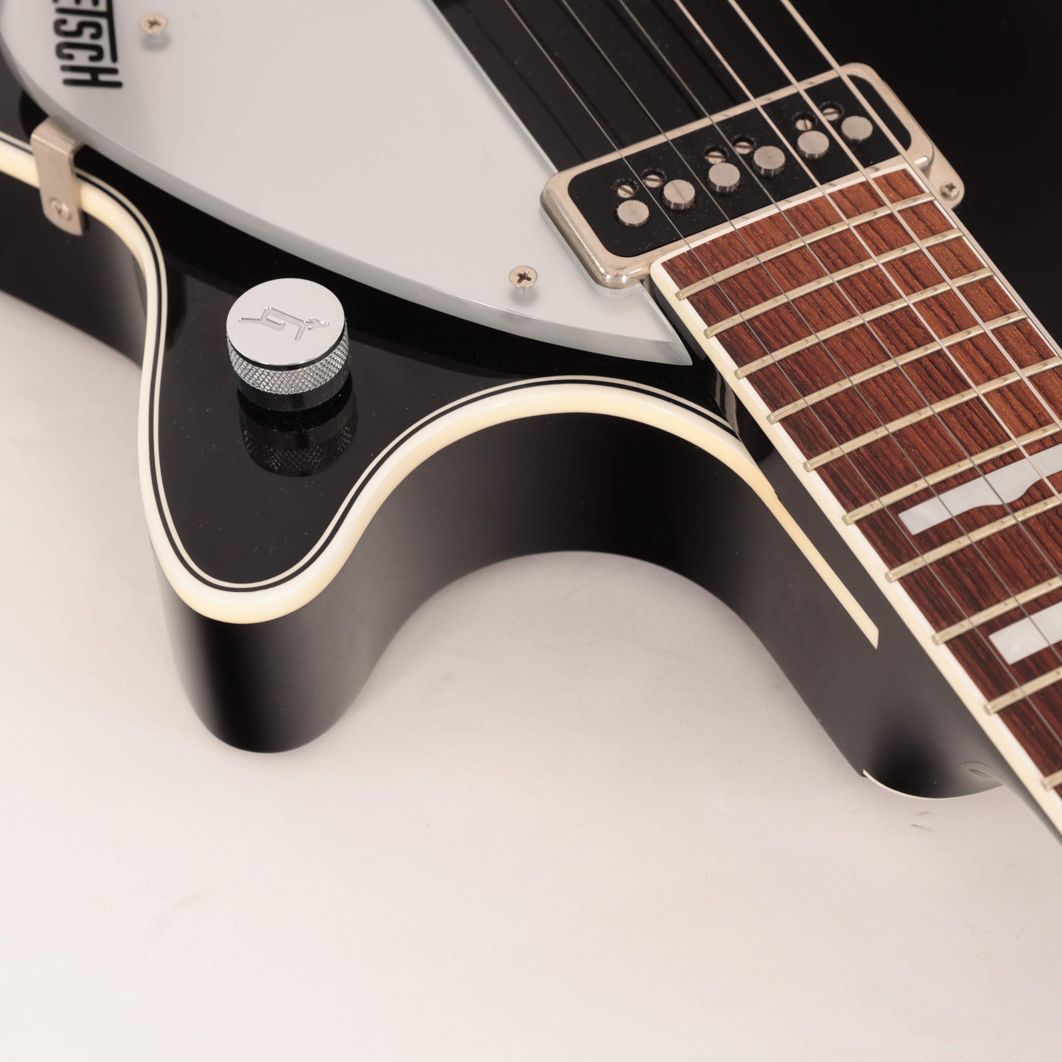 Second Hand Gretsch Made in Japan G6128-T George Harrison Duo Jet in Black 982 - SH-141-4982 (13).jpg