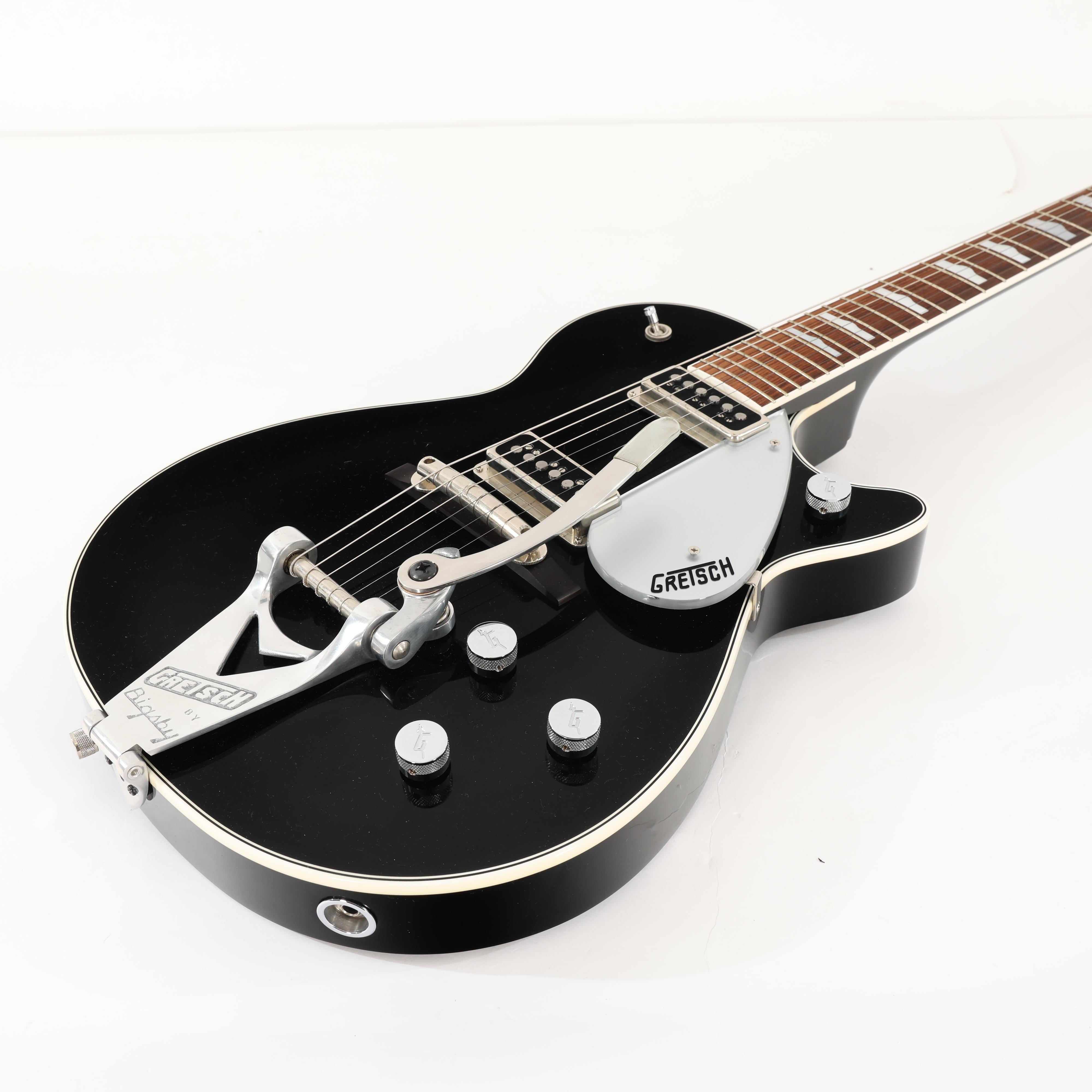 Second Hand Gretsch Made in Japan G6128-T George Harrison Duo Jet in Black 982 - SH-141-4982 (5).jpg