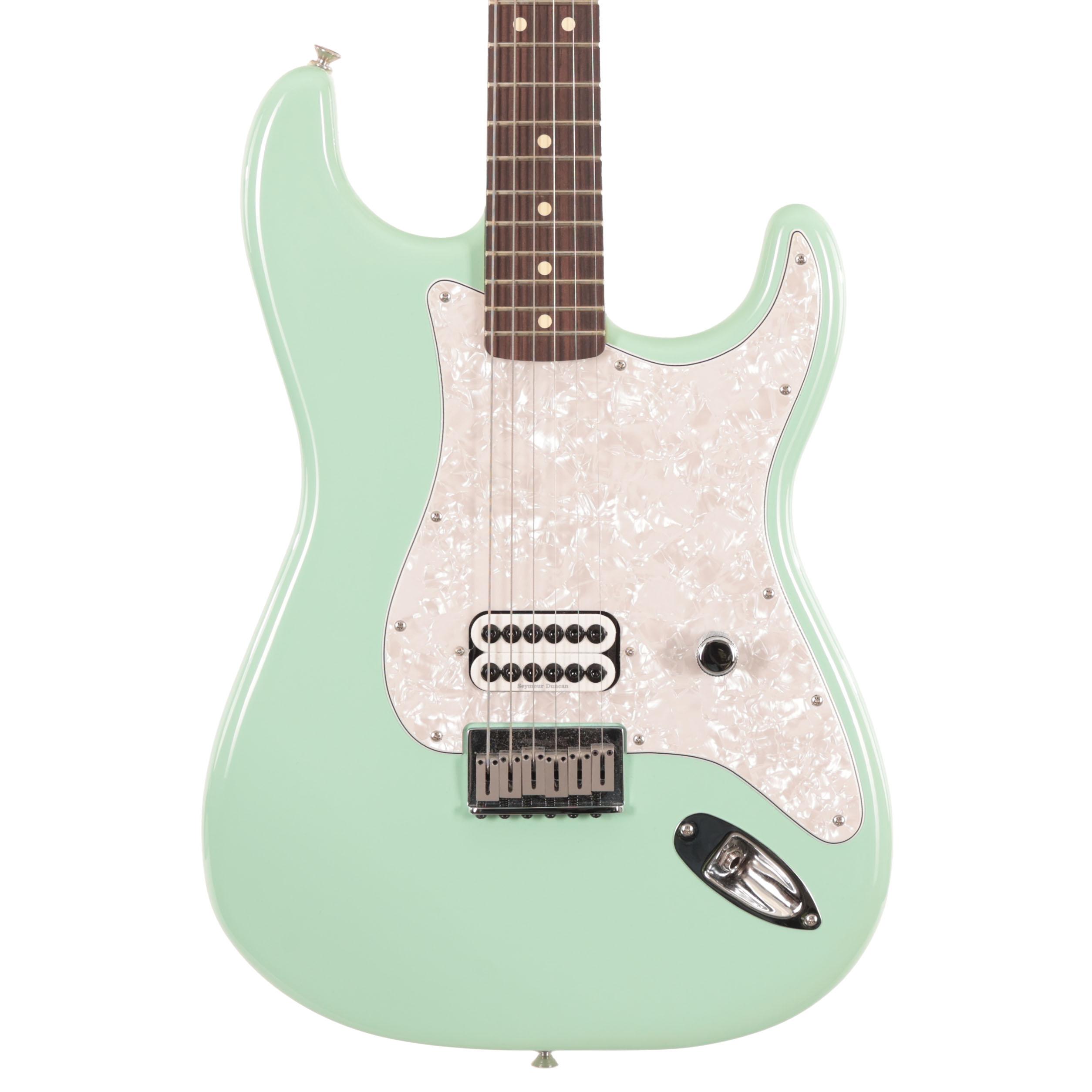 Second Hand Fender Tom Delonge Signature Stratocaster in Surf Green 114 - SH-122-1114 (2).jpg