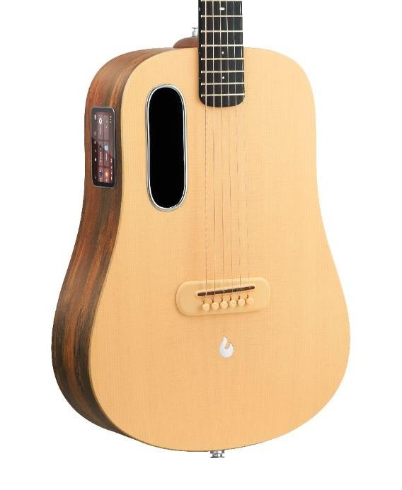Lava Music ME 4 Spruce 36" Electro-Acoustic Smart Guitar with Lite Bag - ME4 SPRUCE 36 - 07 _compressed-hero.jpg