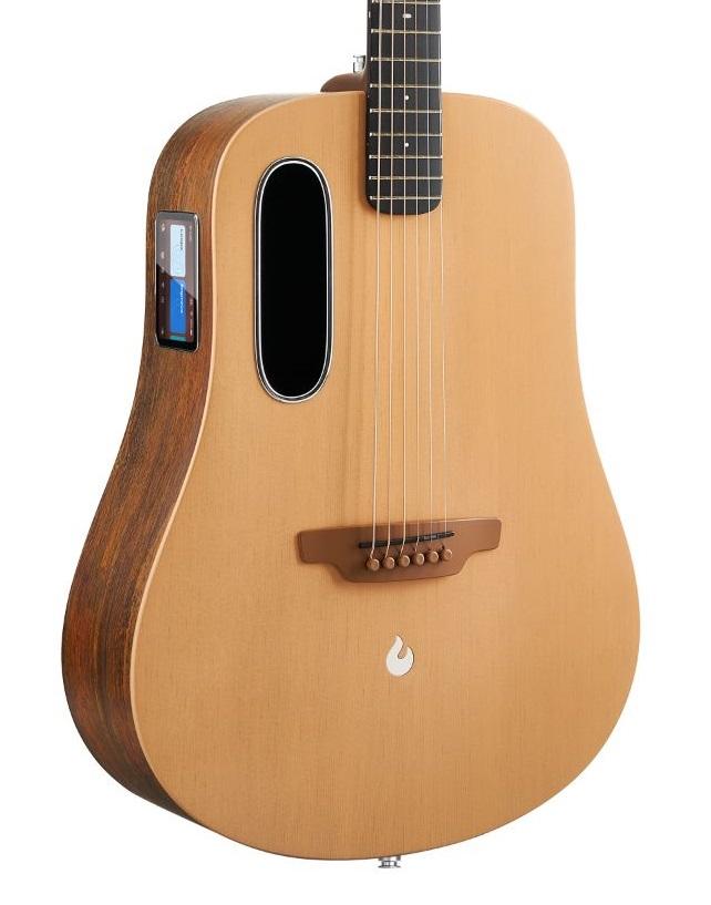Lava Music ME 4 Spruce 41" Electro Acoustic Smart Guitar with Airflow Bag - ME4 SPRUCE 41 - 04 _compressed-hero.jpg