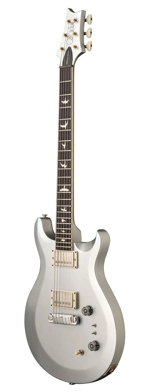 PRS S2 Mira 594 in Platinum Metallic - S2 Mira 594 Platinum Metallic_3quarters.jpg
