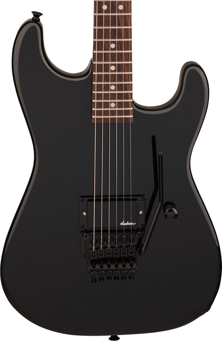 Jackson Pro Origins 1985 San Dimas SD1A H RW Electric Guitar in Gloss Black - 2910049503_jac_ins_frt_1_rr-hero.jpg