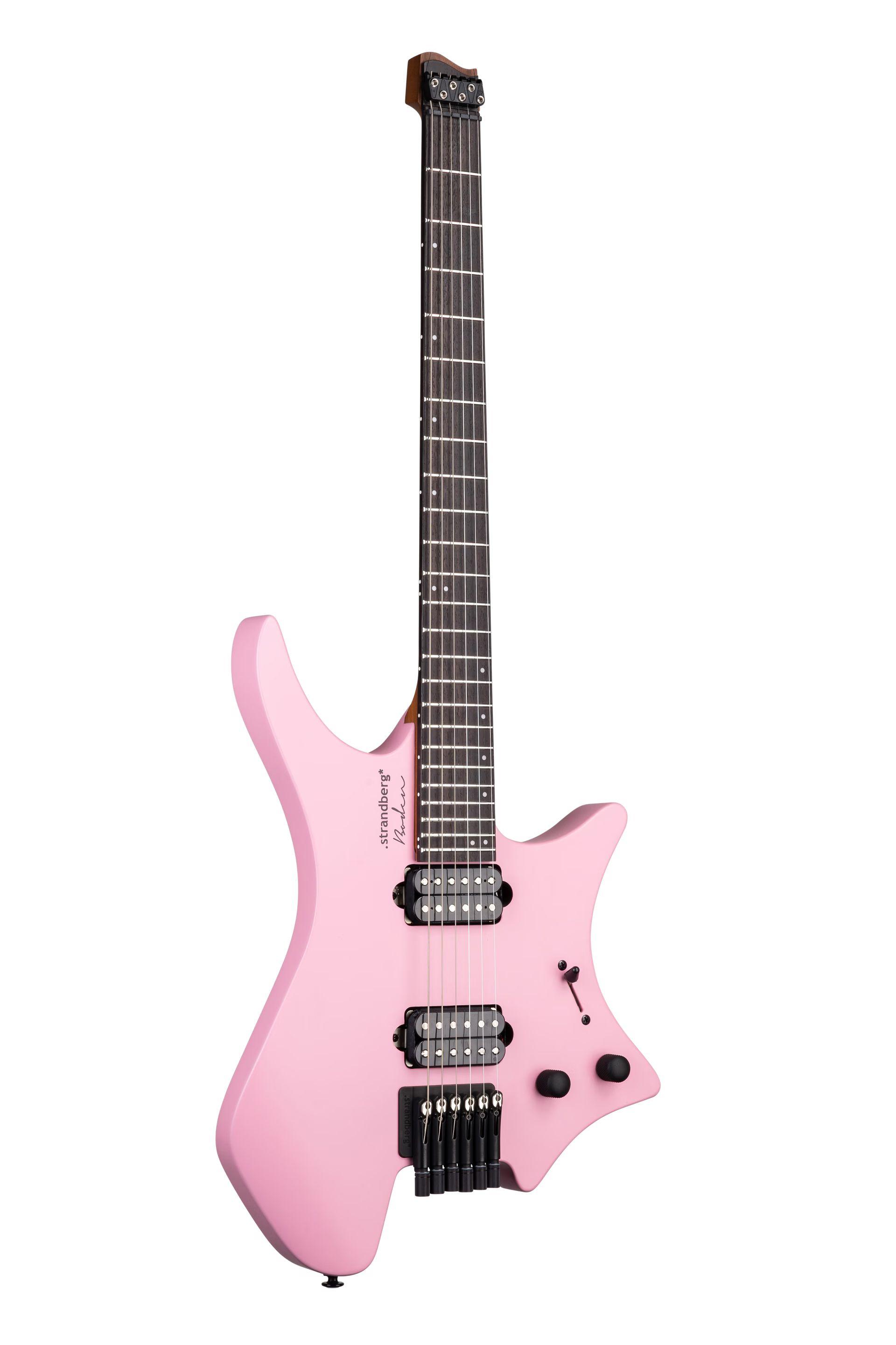 Strandberg Boden Essential 6 Electric Guitar in Coral Pink - BD6CT24ERSCPK-2.jpg