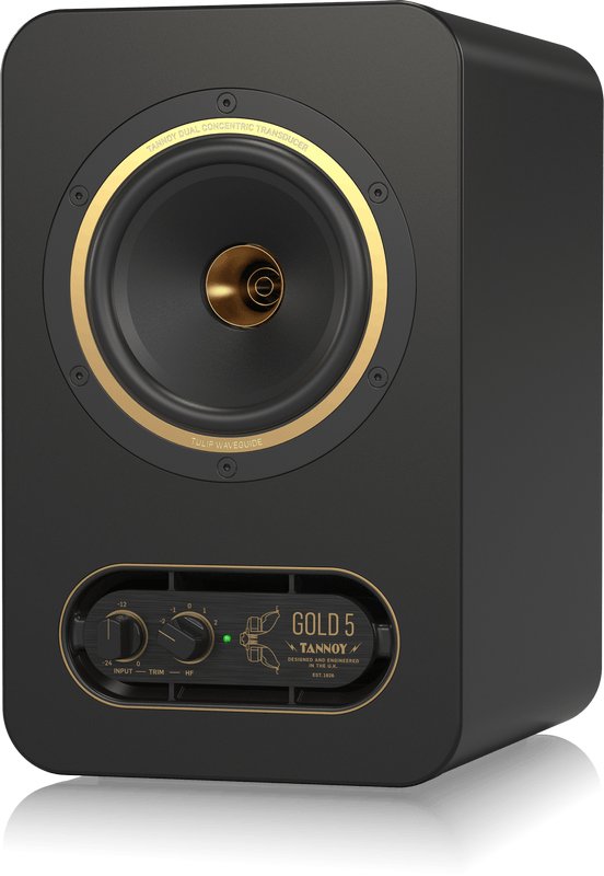 TANNOY GOLD 5 スタジオモニターペア Tannoy Gold 5 Studio Monitor (Each) - Andertons Music Co.