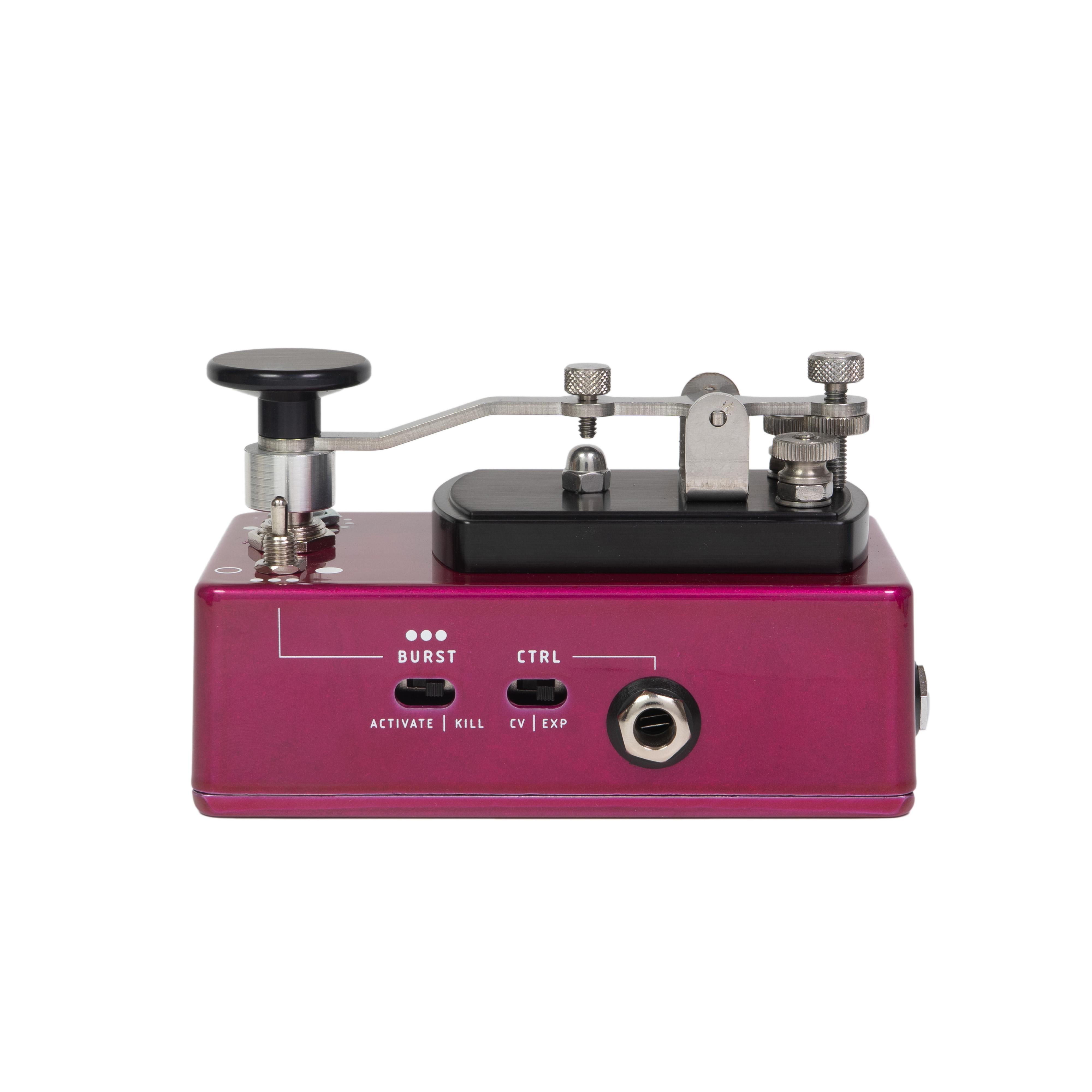 CopperSound Telegraph V2 Autostutter & Killswitch Pedal In Summer Punch - TGV2_SP_4.jpg