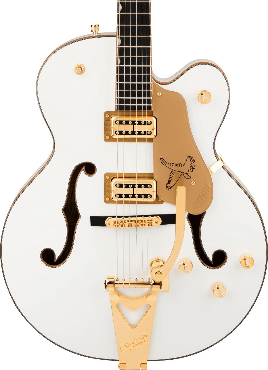Gretsch Synchromatic Falcon Hollow Body Electric Guitar with Bigsby in Snowcrest White - 2506530567_gre_ins_frt_1_rr cropped.jpg
