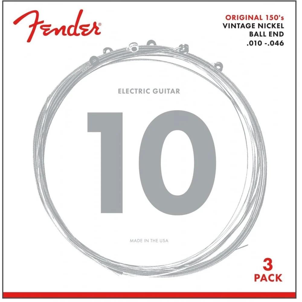 Fender Original 150s Pure Nickel Electric Guitar Strings 10-46 (3 Pack) - 0730150310-1_compressed.jpg