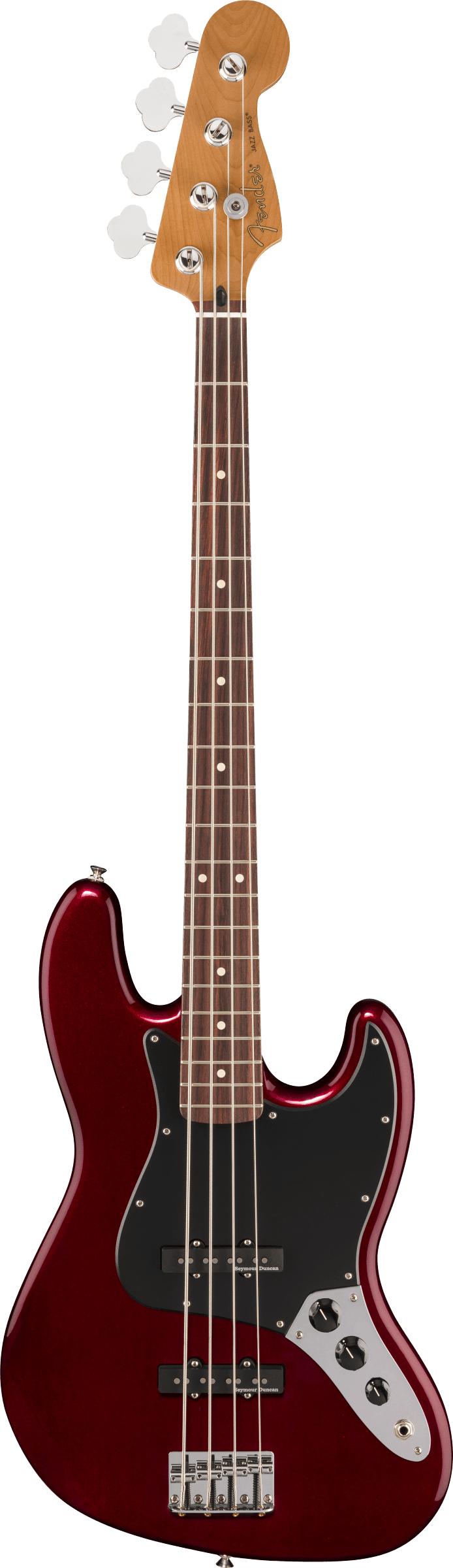 Fender Player II Jazz Bass Guitar in Oxblood, Rosewood Fretboard - 0140480593_fen_ins_frt_1_rr.jpg