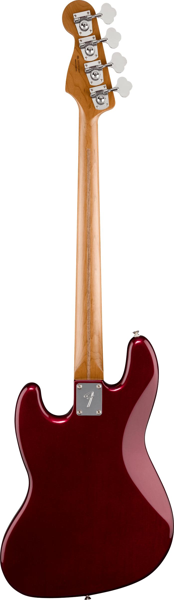 Fender Player II Jazz Bass Guitar in Oxblood, Rosewood Fretboard - 0140480593_fen_ins_bck_1_rl.jpg
