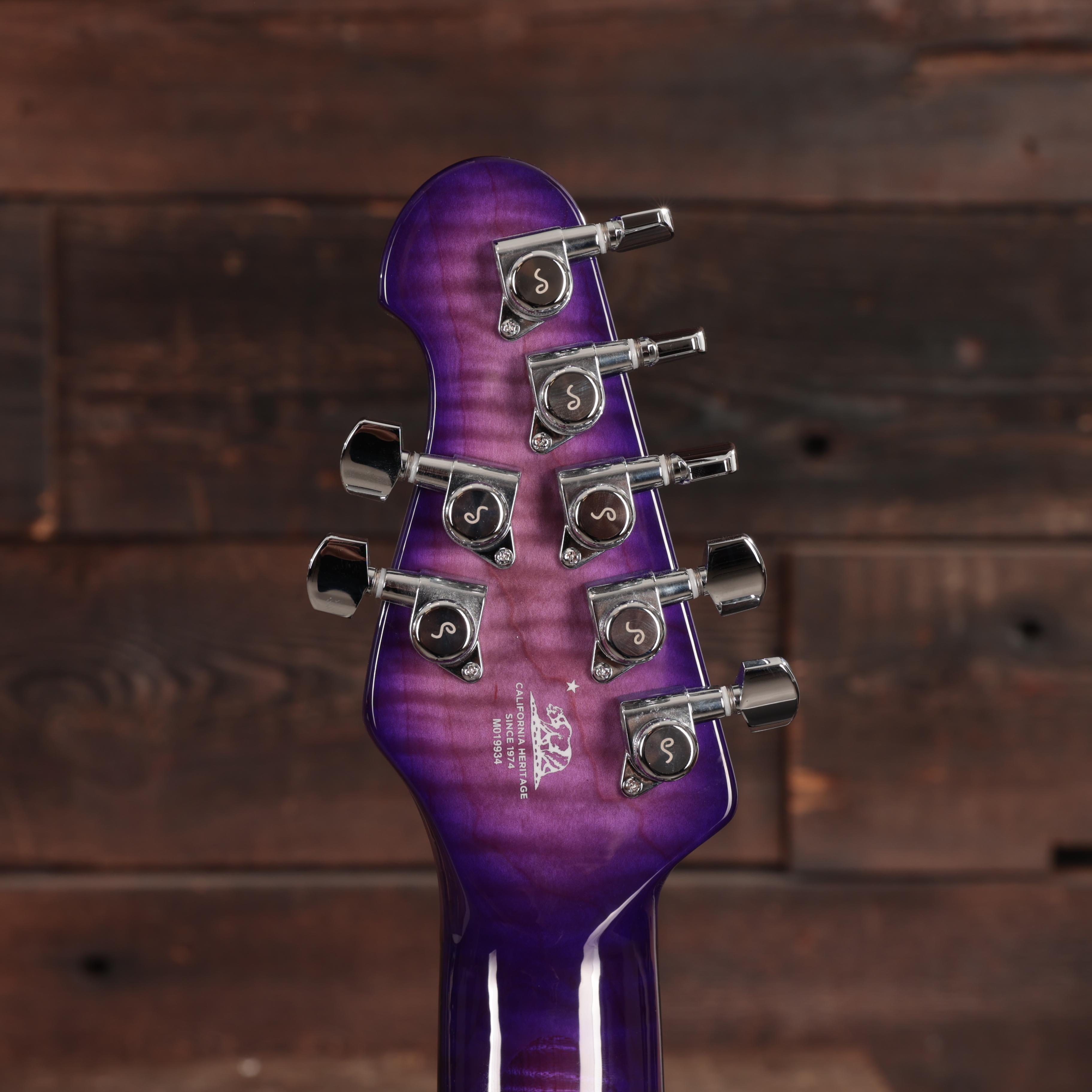 Music Man BFR Majesty 7 Electric Guitar in Wolf's Bane - M019934 (6).jpg