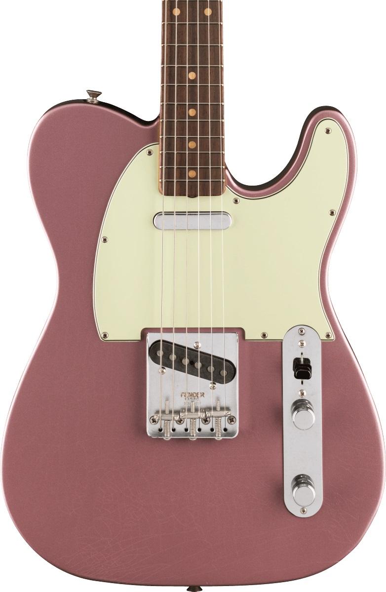 Fender Vintera II Road Worn 60s Telecaster in Burgundy Mist Metallic, Rosewood Fretboard - 0148090366_fen_ins_frt_1_rr-hero.jpg