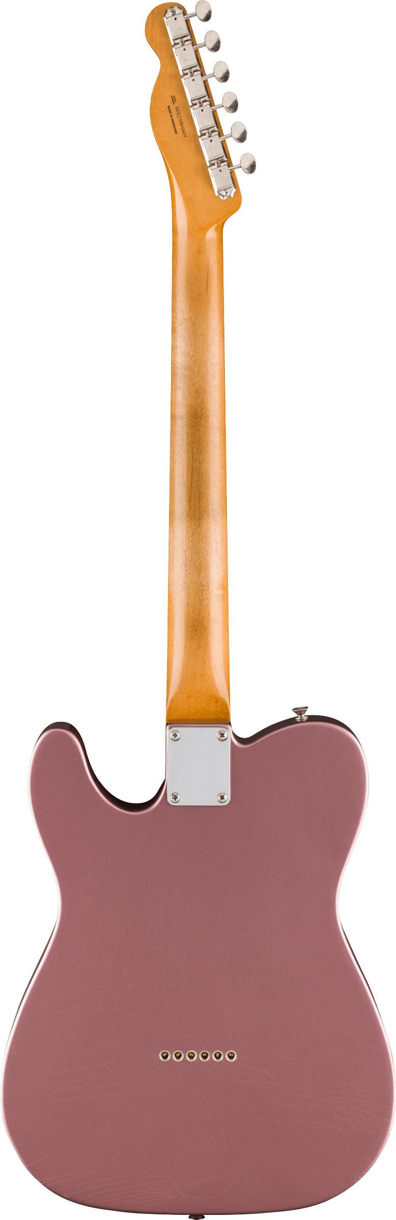 Fender Vintera II Road Worn 60s Telecaster in Burgundy Mist Metallic, Rosewood Fretboard - 0148090366_fen_ins_bck_1_rl.jpg