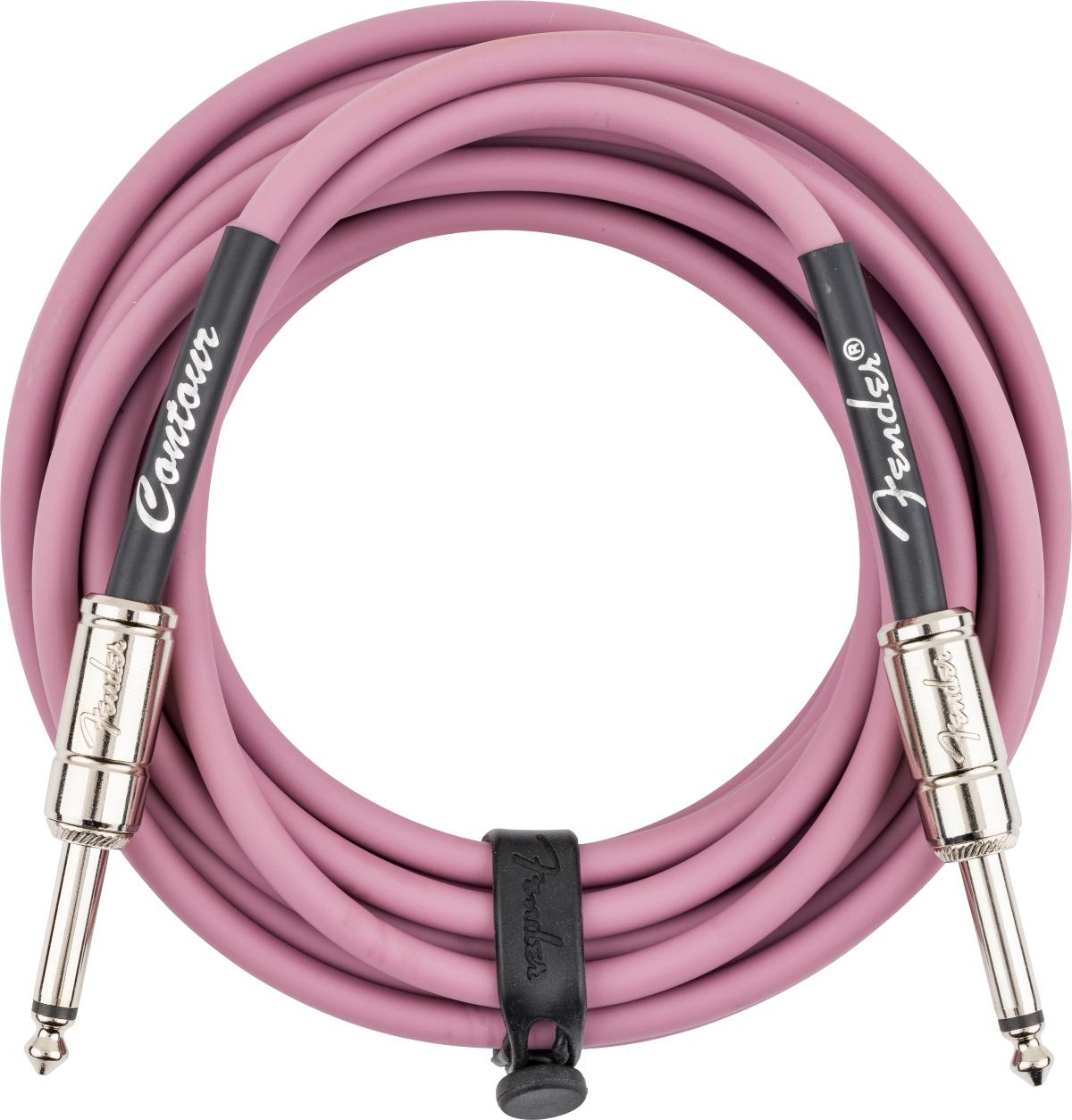 Fender Contour 18.5' Cable in Burgundy Mist - 0990571866_fen_acc_frt_2_nr.jpg