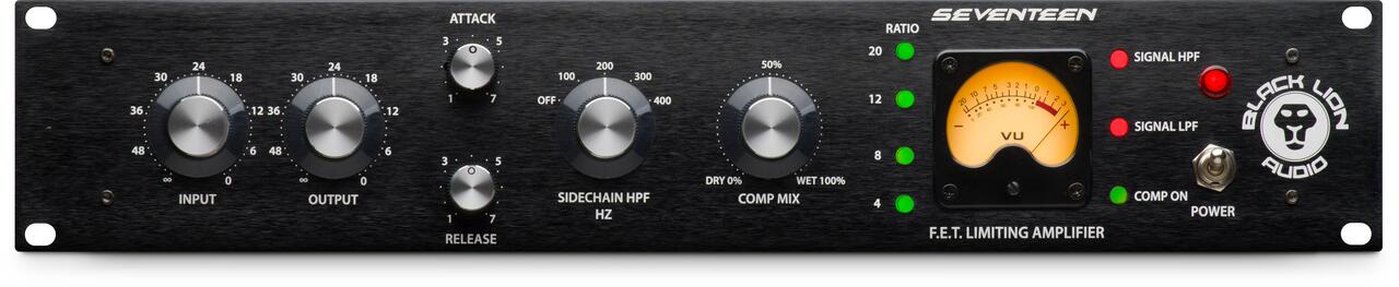 Black Lion Audio Seventeen Compressor - Black Lion - Seventeen - Front.jpg