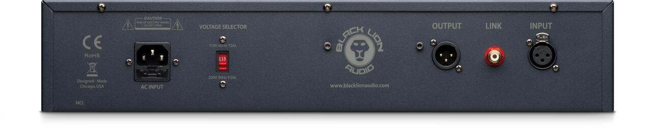 Black Lion Audio Seventeen Compressor - Black Lion - Seventeen - Back.jpg
