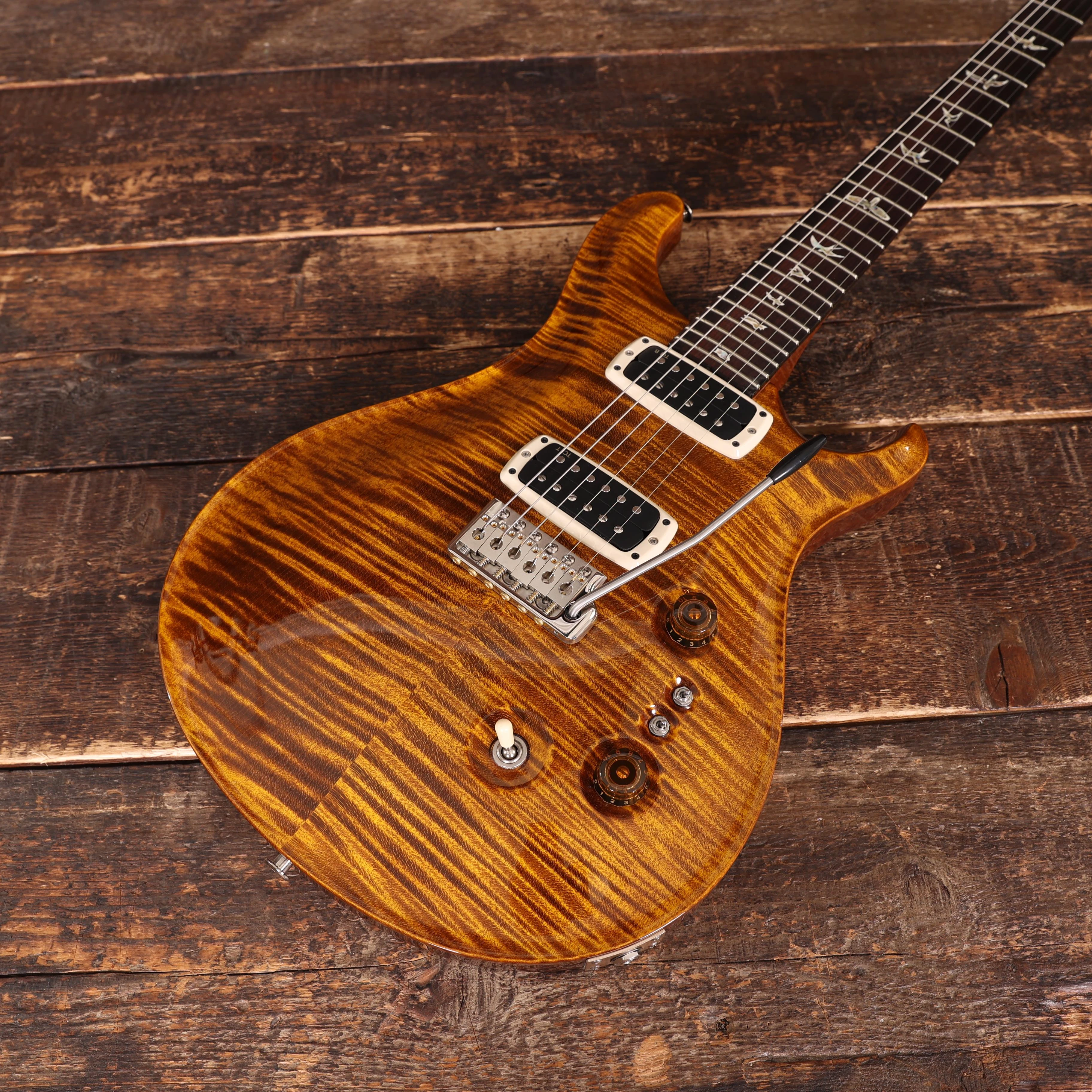 PRS Custom 24-08 Electric Guitar in Black Gold - 0410198 (9).JPG