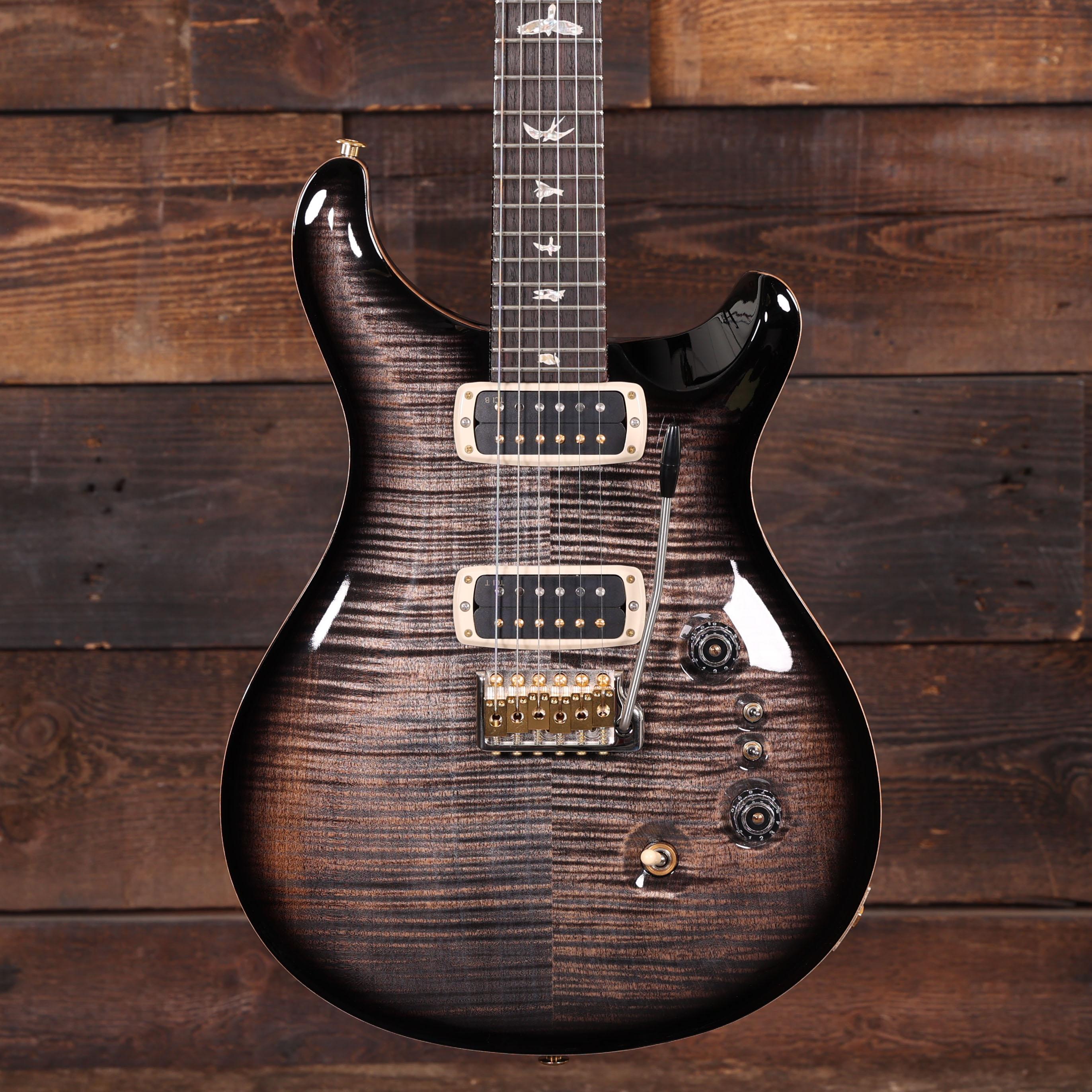 PRS Custom 24-08 10 Top Electric Guitar in Charcoal Burst - 0410197 (4).JPG