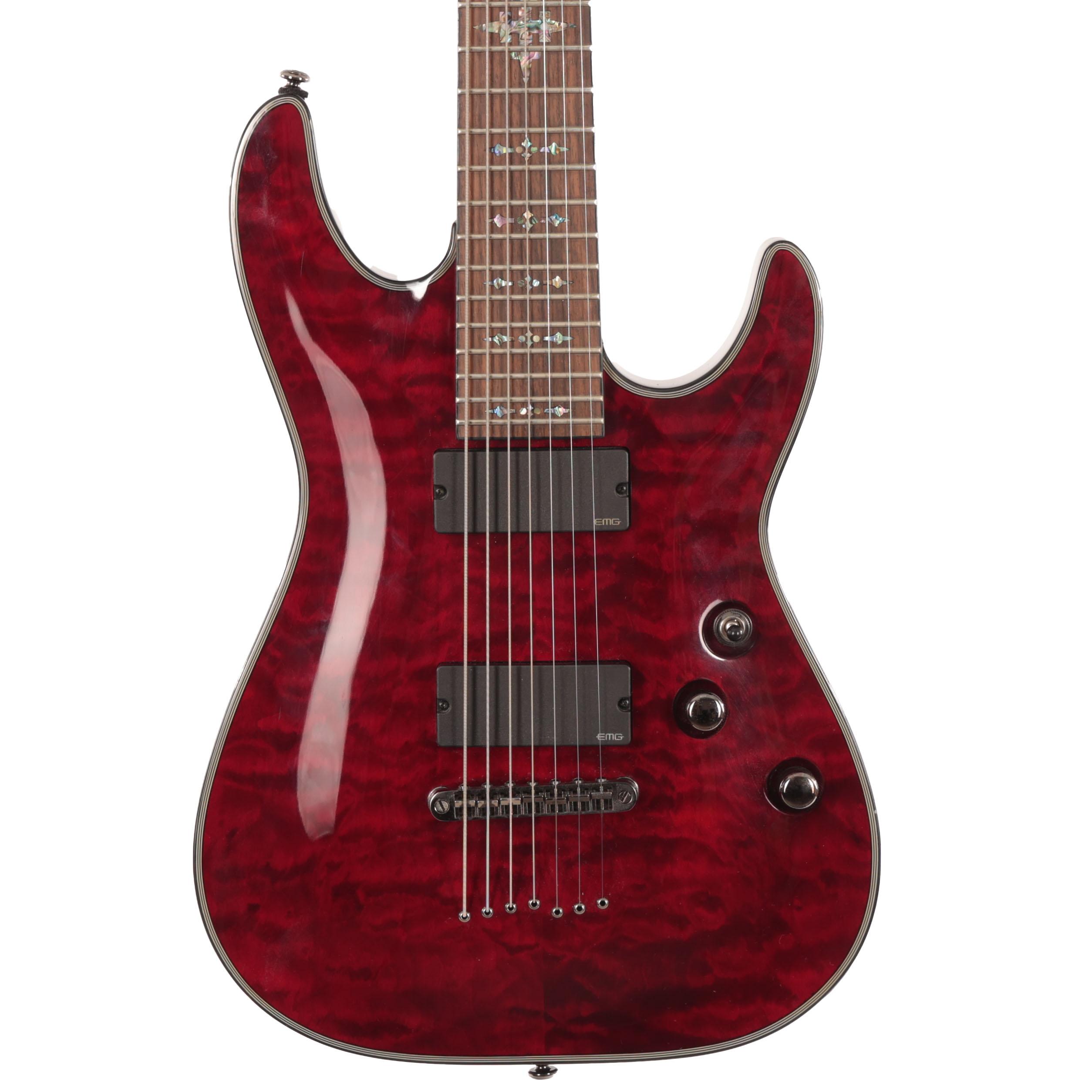 Second hand Schecter Damien Elite 7 Electric Guitar 238 - SH-241-5238 (2).jpg