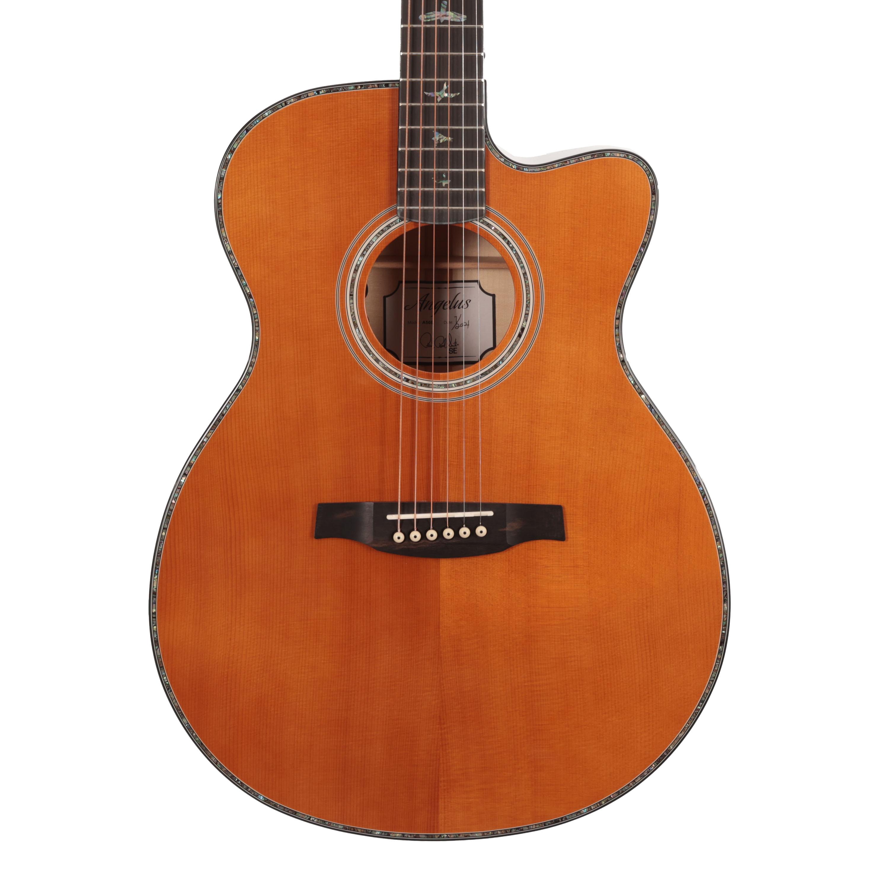 Second Hand PRS SE A50E Electro-Acoustic in Blue Matteo 327 - SH-204-1327 (2).jpg