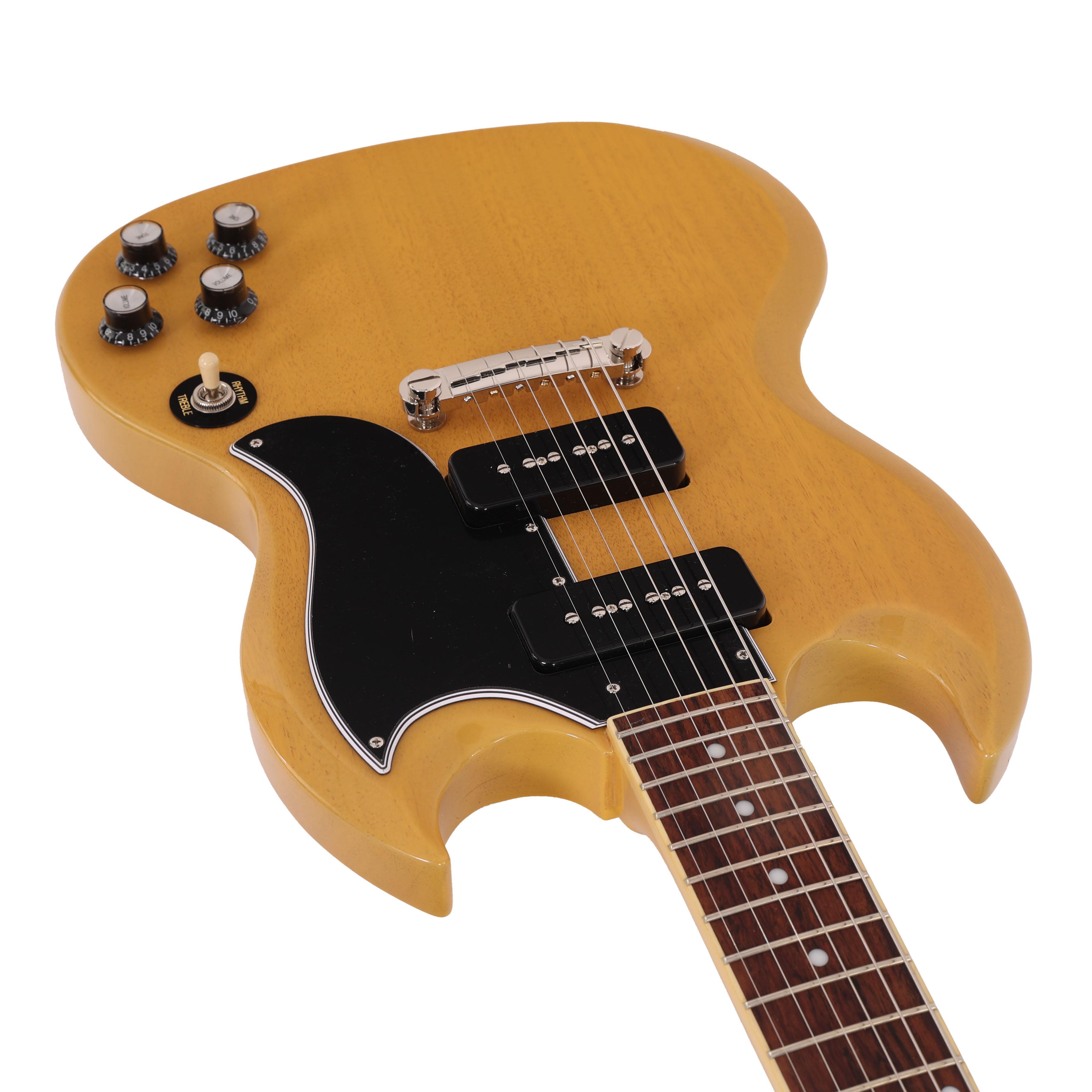 Epiphone Inspired by Gibson SG Special P-90 Electric Guitar in TV Yellow - IMGL9150.jpg